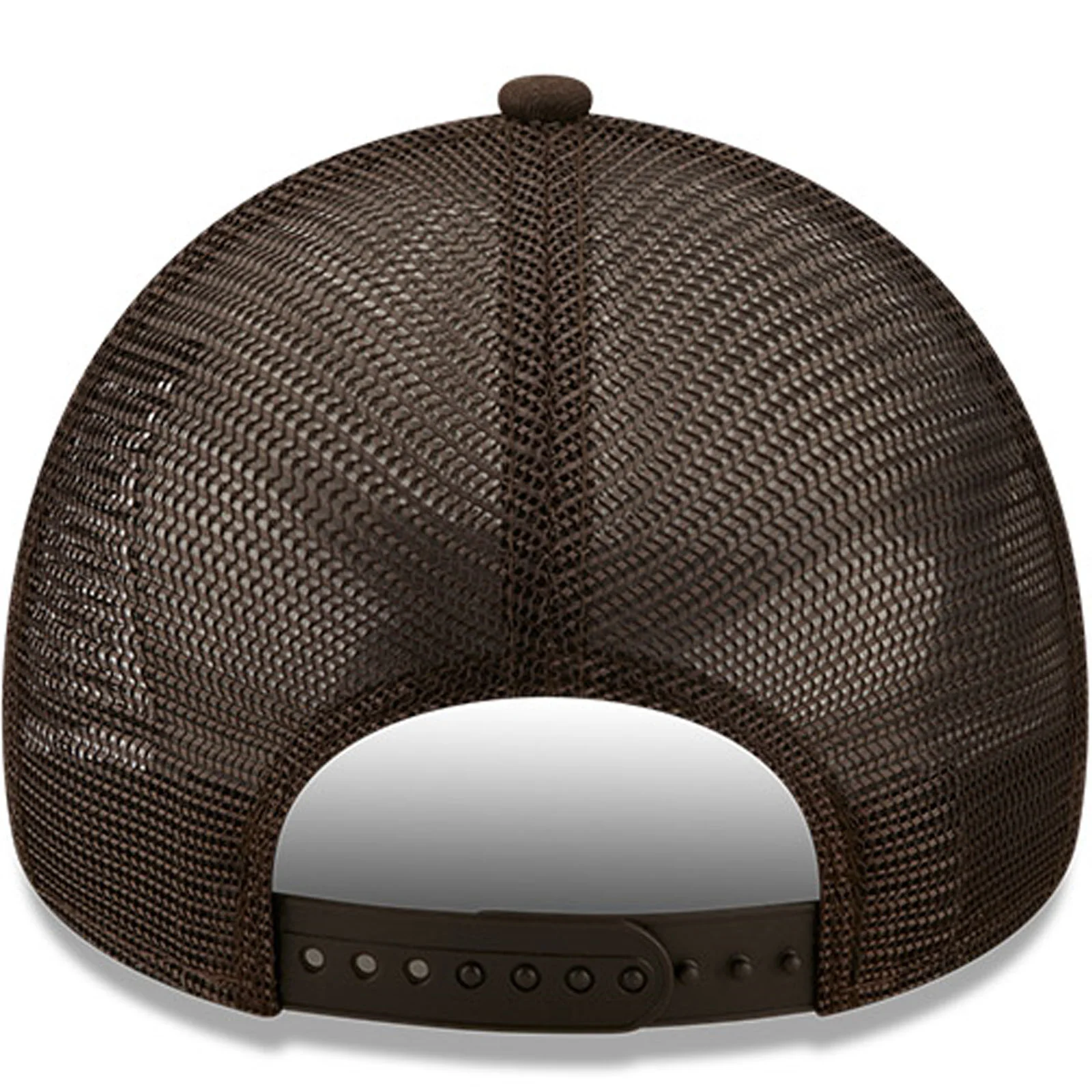 New Era New York Yankees MLB League Essential 9FORTY A-Frame Trucker Cap Brown - Image 2