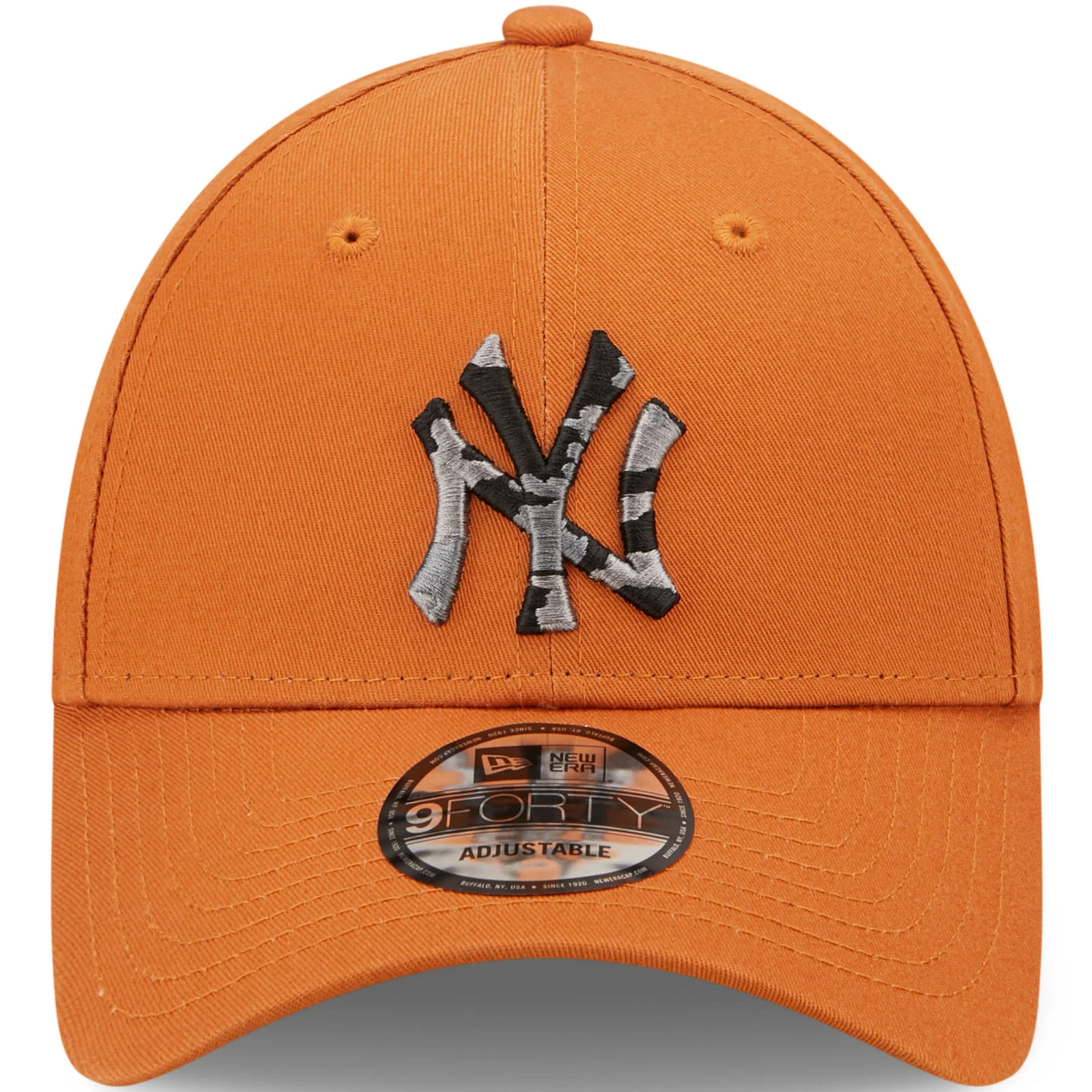 New Era New York Yankees Seasonal Infill 9FORTY Cap - Orange - Image 4