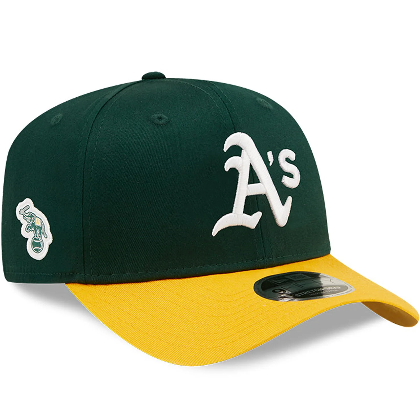 New Era Oakland Athletic MLB 9FIFTY Baseball Cap - Dark Green - Image 3