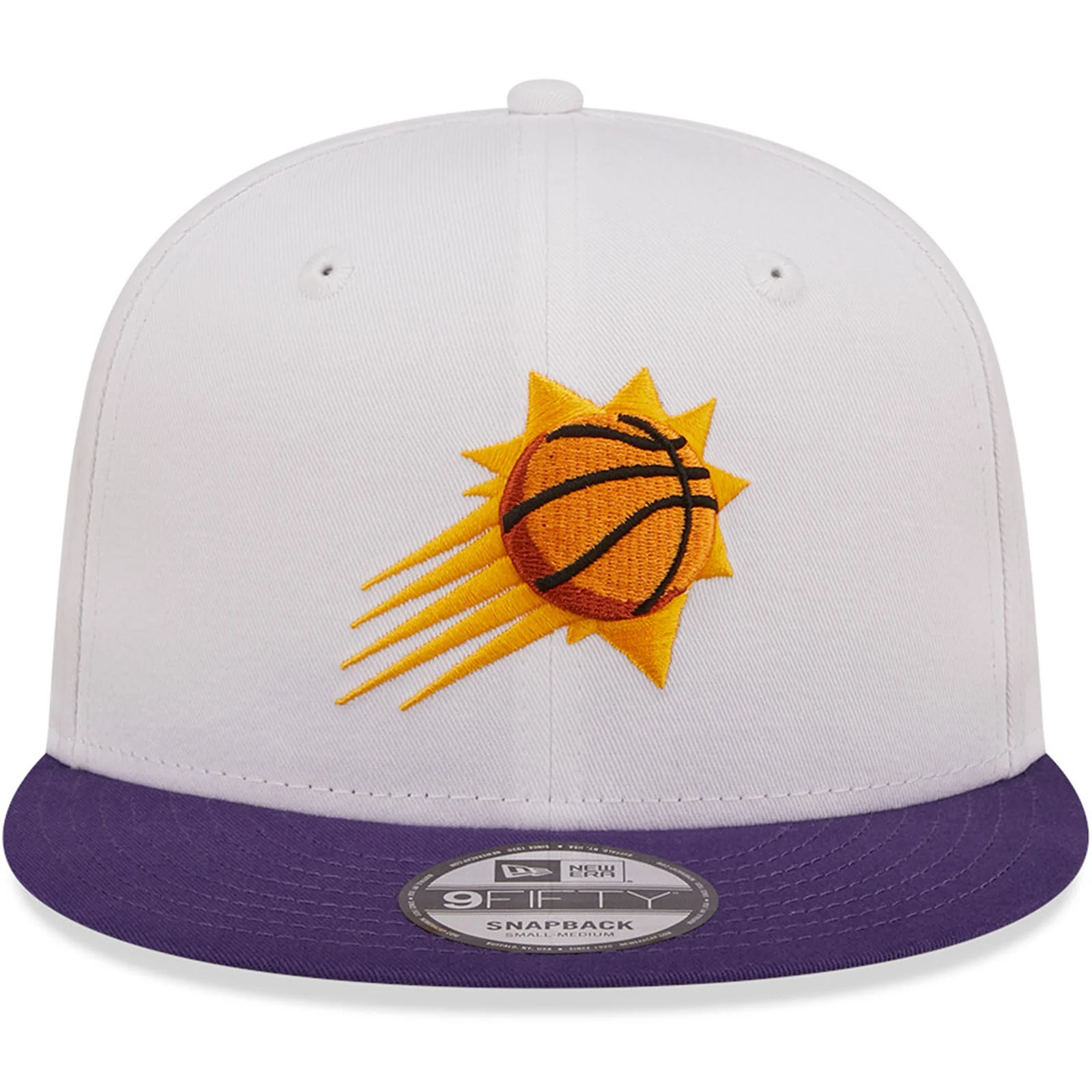 New Era Phoenix Suns White Crown Team 9FIFTY Snapback Cap - White - Image 4