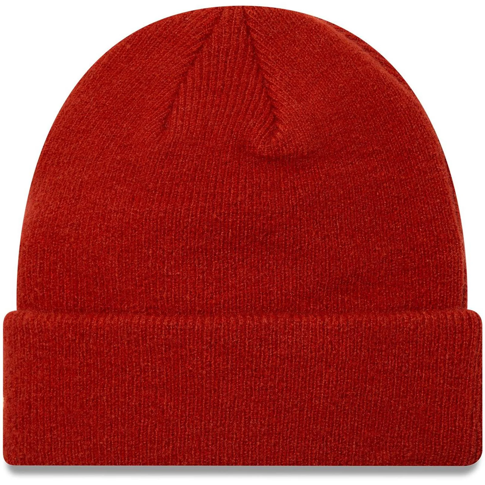 New Era Unisex Plain Cuffed Beanie - Red - Image 2