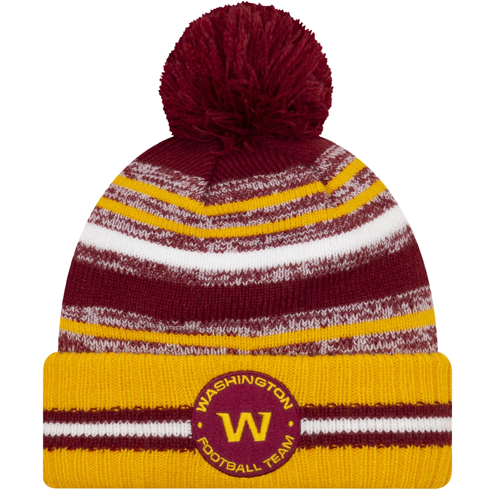 New Era Washington Football Team NFL Sideline 2021 Bobble Hat Red