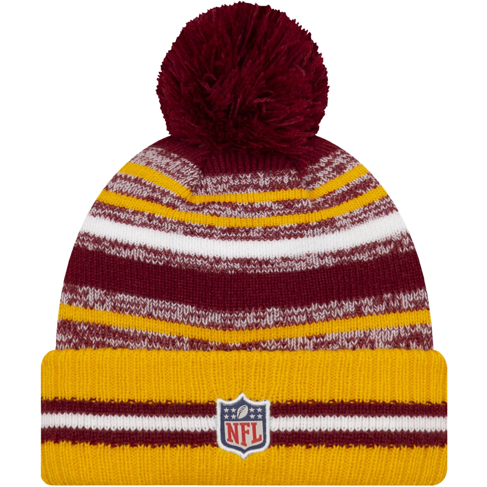 New Era Washington Football Team NFL Sideline 2021 Bobble Hat Red - Image 2