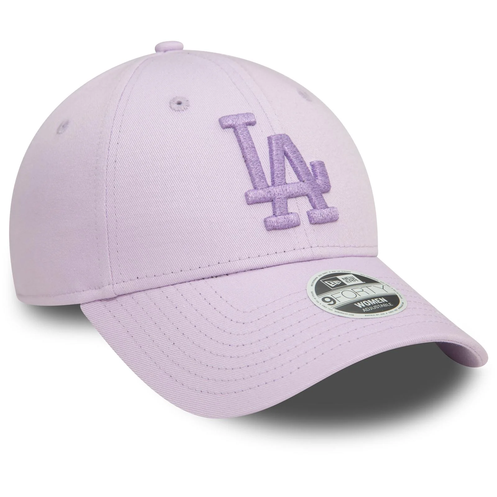 New Era Womens 9FORTY LA Dodgers Baseball Cap - Pastel Purple - Image 2