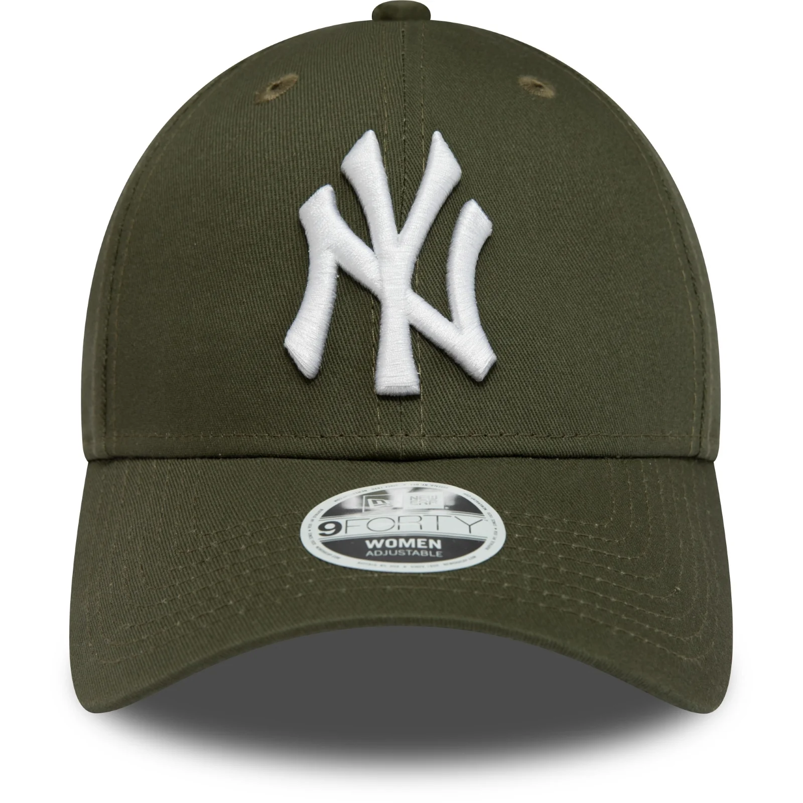 New Era Womens 9FORTY New York Yankees Baseball Cap - Green - Image 2