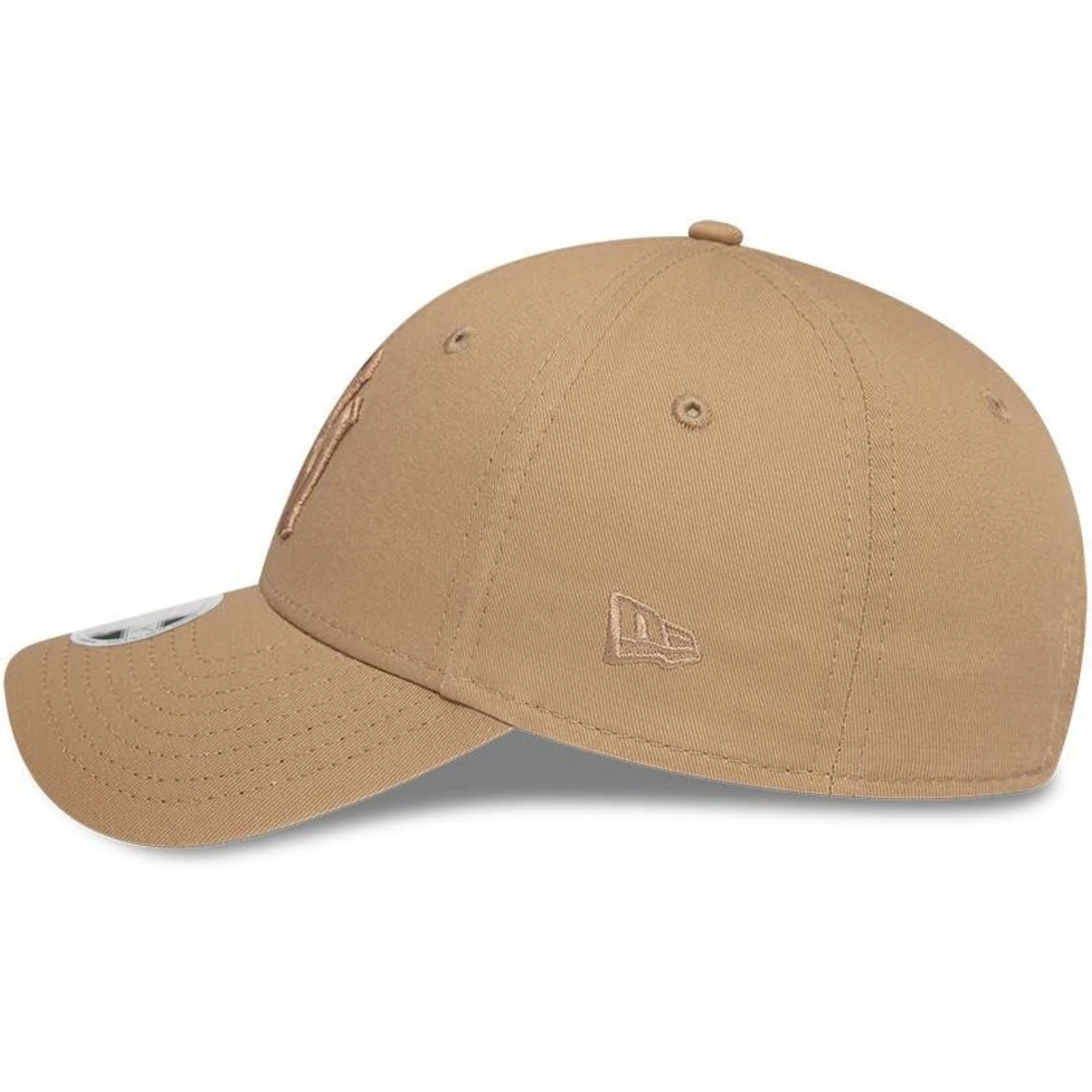 New Era Womens 9FORTY New York Yankees Baseball Cap - Light Beige - Image 6