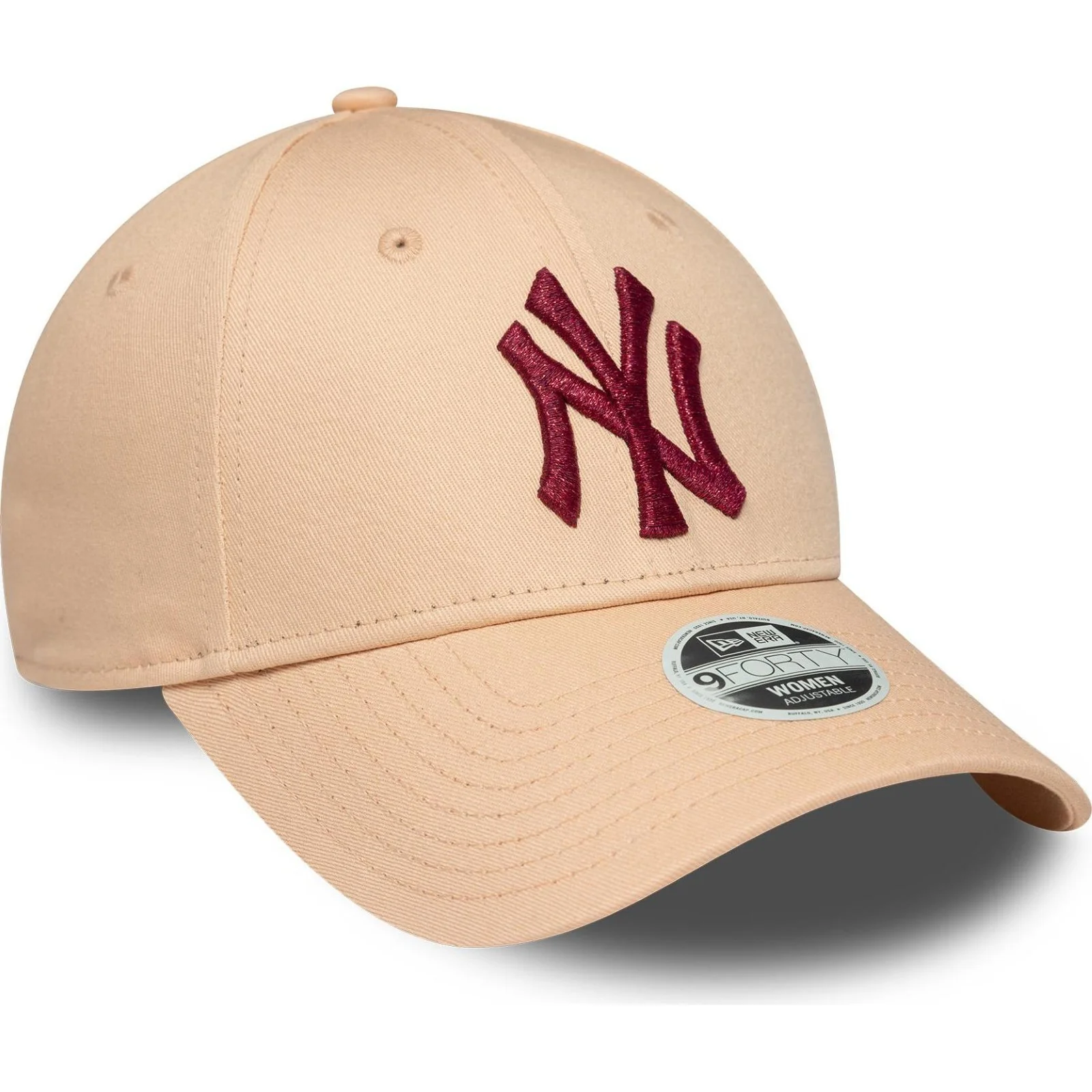 New Era Womens 9FORTY New York Yankees Baseball Cap - Party Spritzer - One Size - Image 3