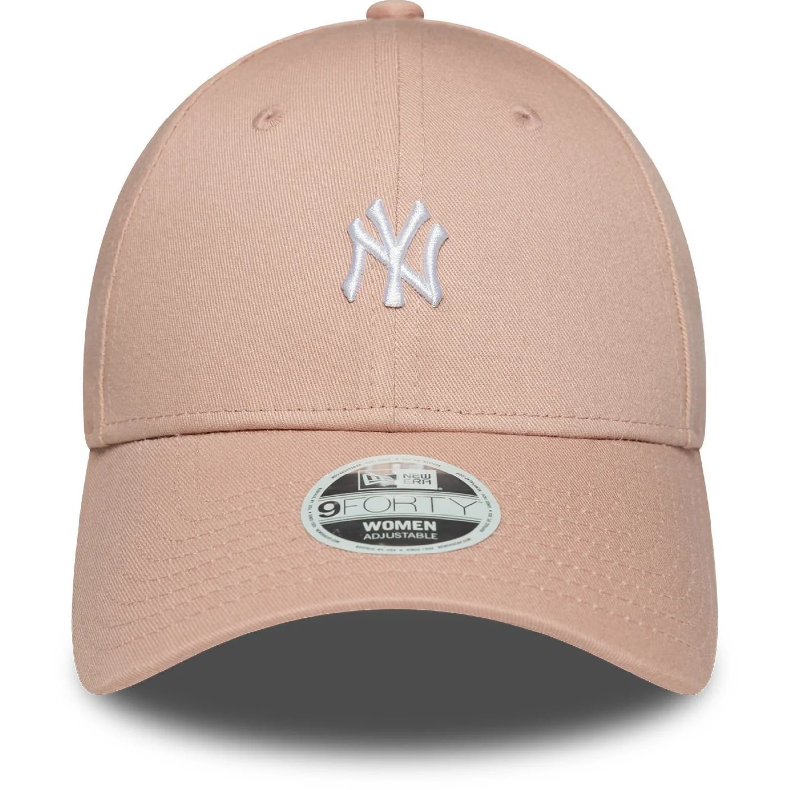 New Era Womens 9FORTY New York Yankees Baseball Cap - Pastel Pink - Image 2