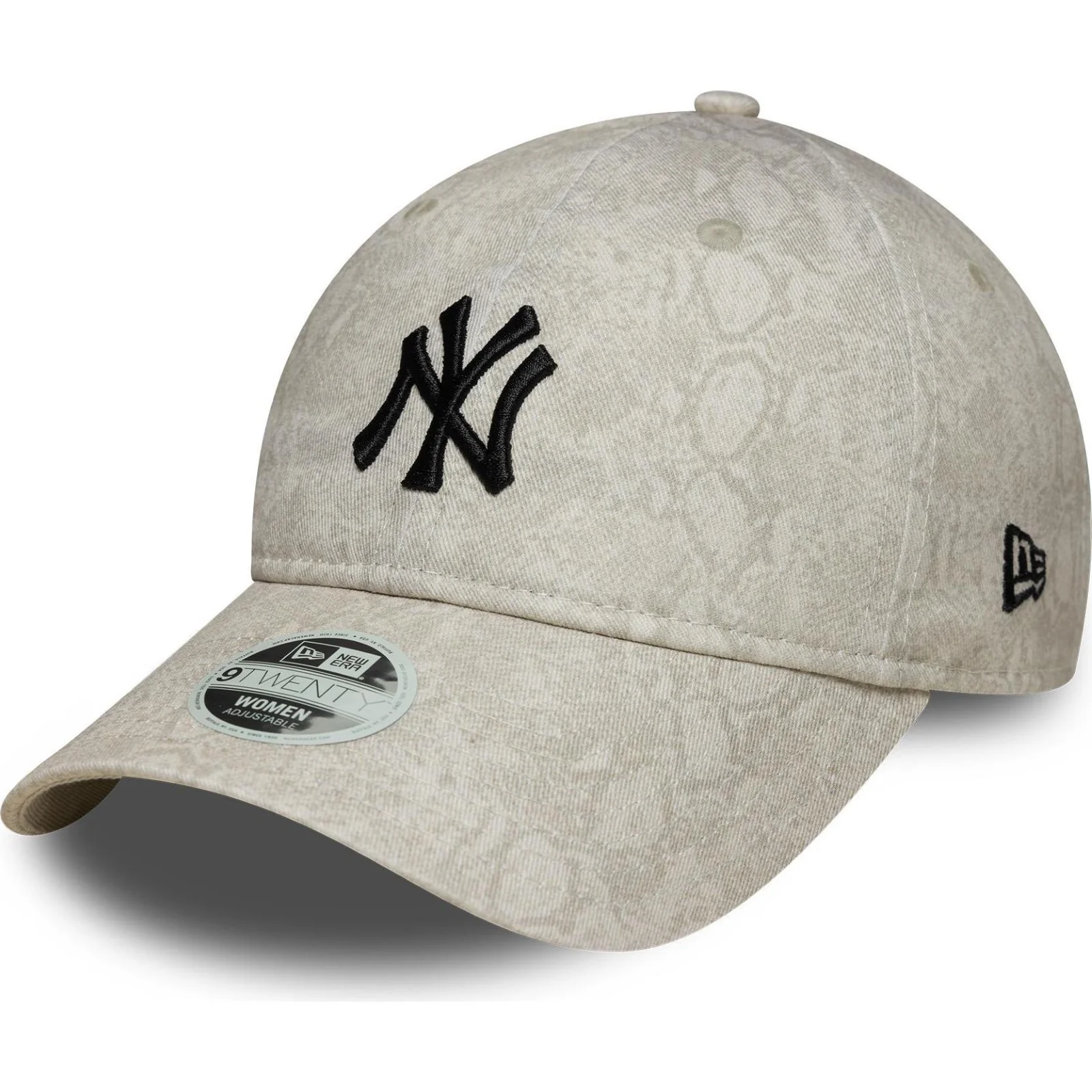 New Era Womens 9TWENTY New York Yankees Baseball Cap - Light Cream - One Size