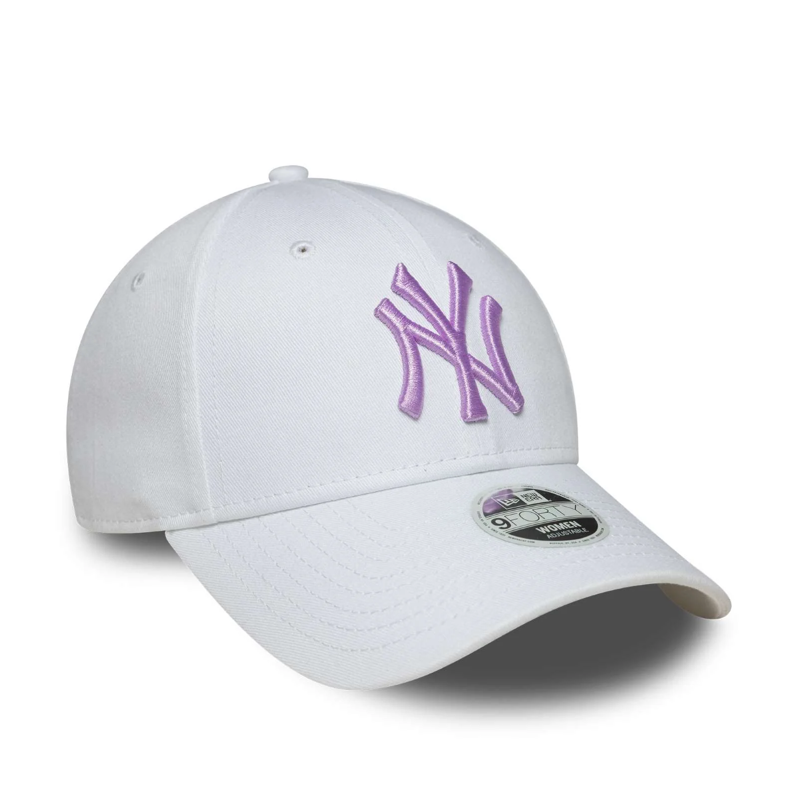 New Era Womens New York Yankees 9FORTY League Essential Baseball Cap - White - OSFM - Image 3