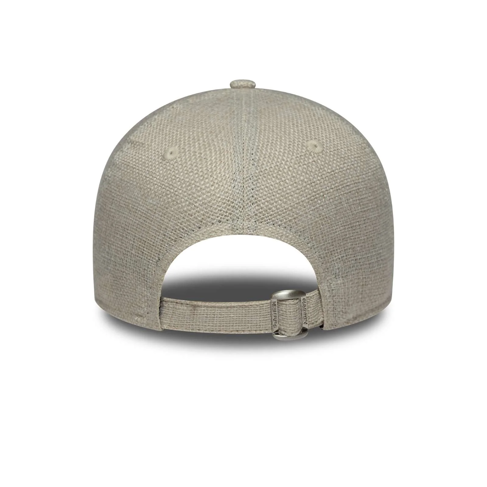 New Era Womens New York Yankees 9FORTY Woven Baseball Cap - Light Beige - OSFM - Image 4