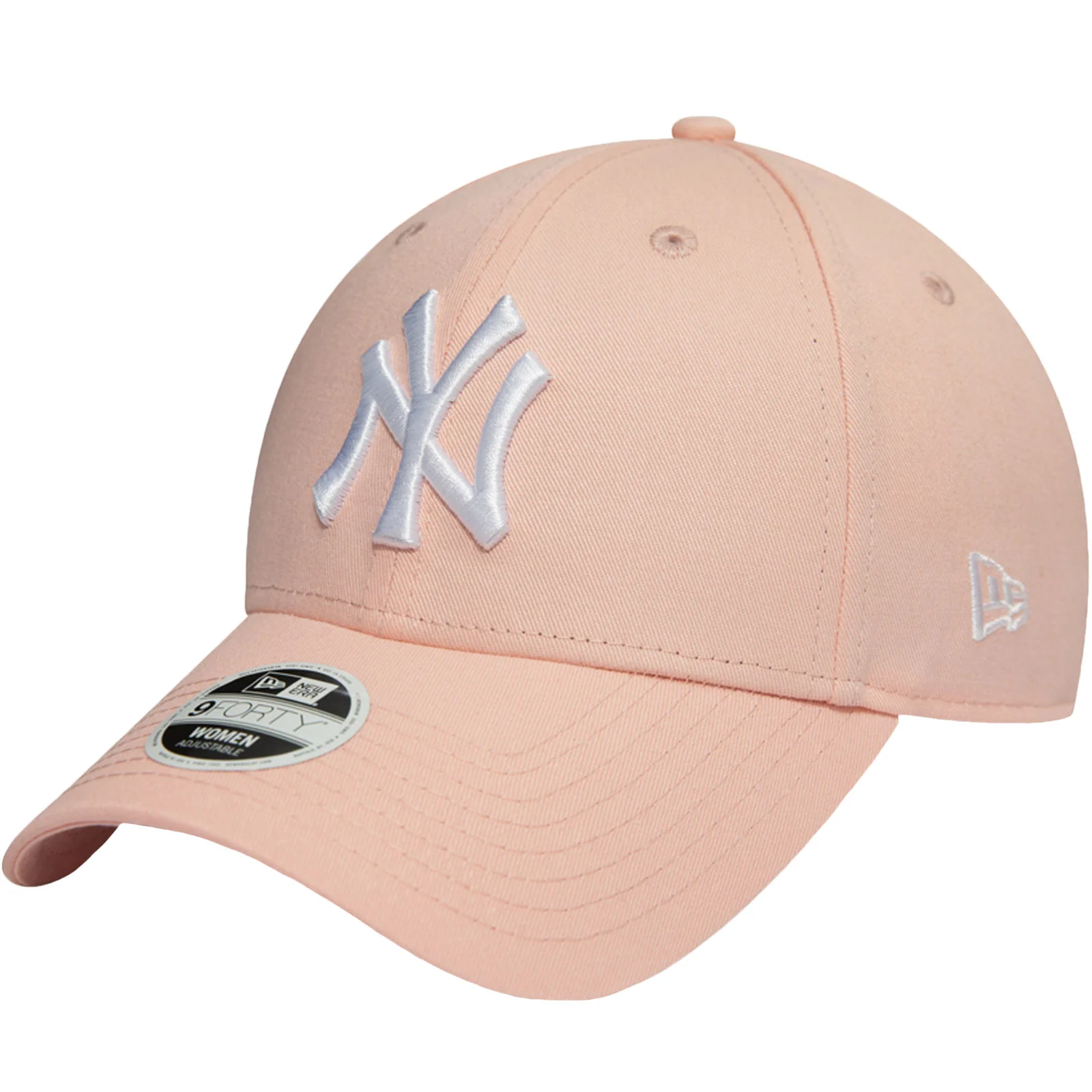 New Era Womens New York Yankees MLB 9FORTY Baseball Cap - Light Pink