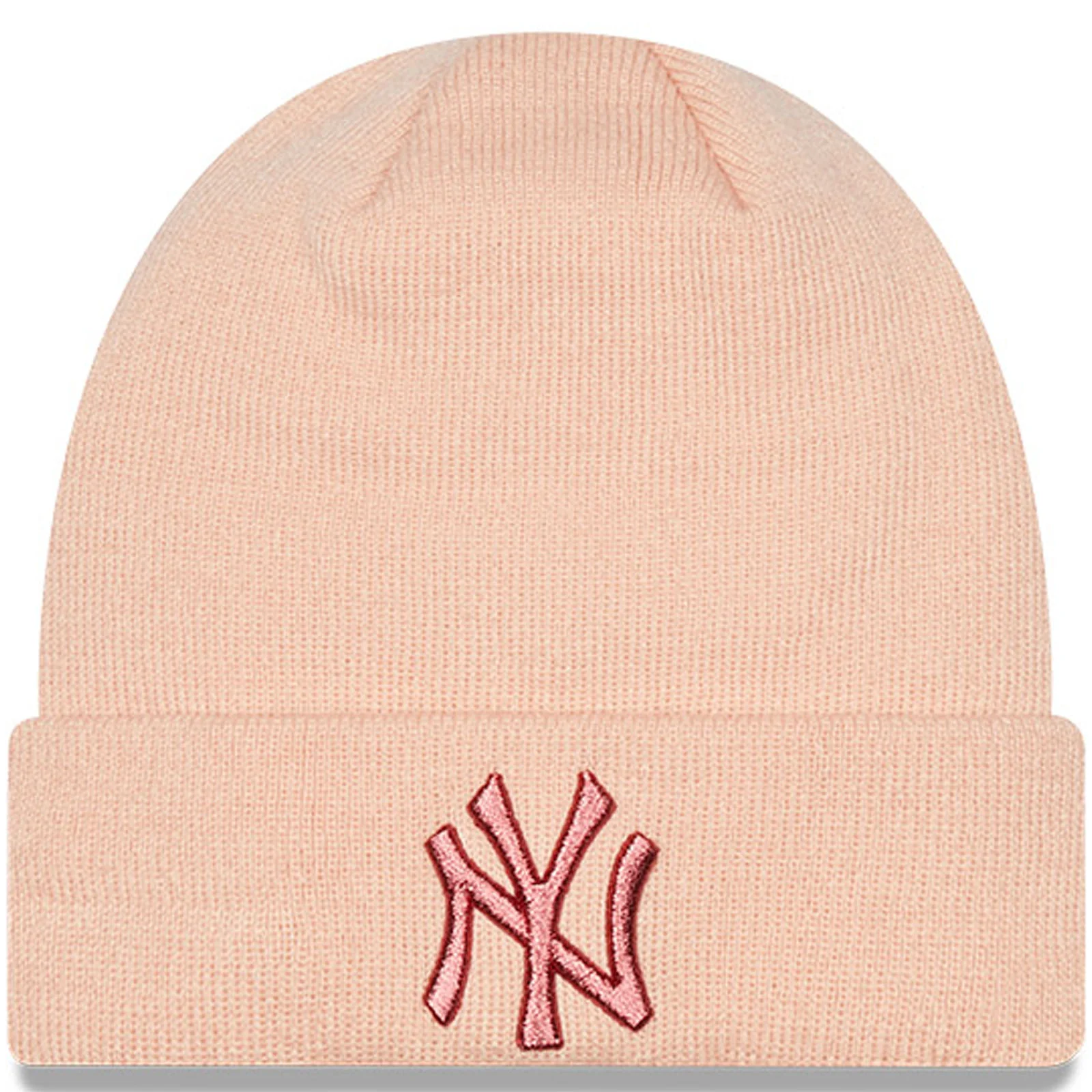 New Era Womens New York Yankees MLB Cuffed Beanie - Pink