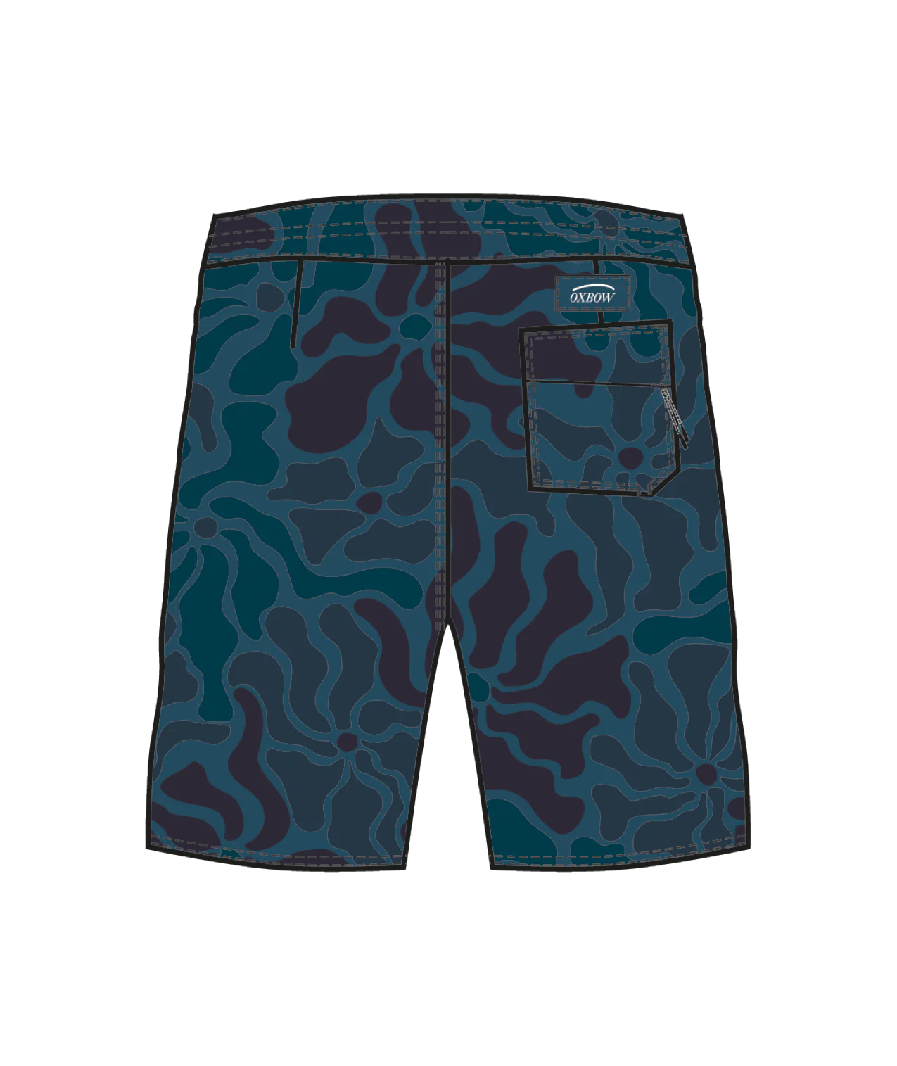 OXBOW Mens Bakairi Boardshorts Shorts - Image 3