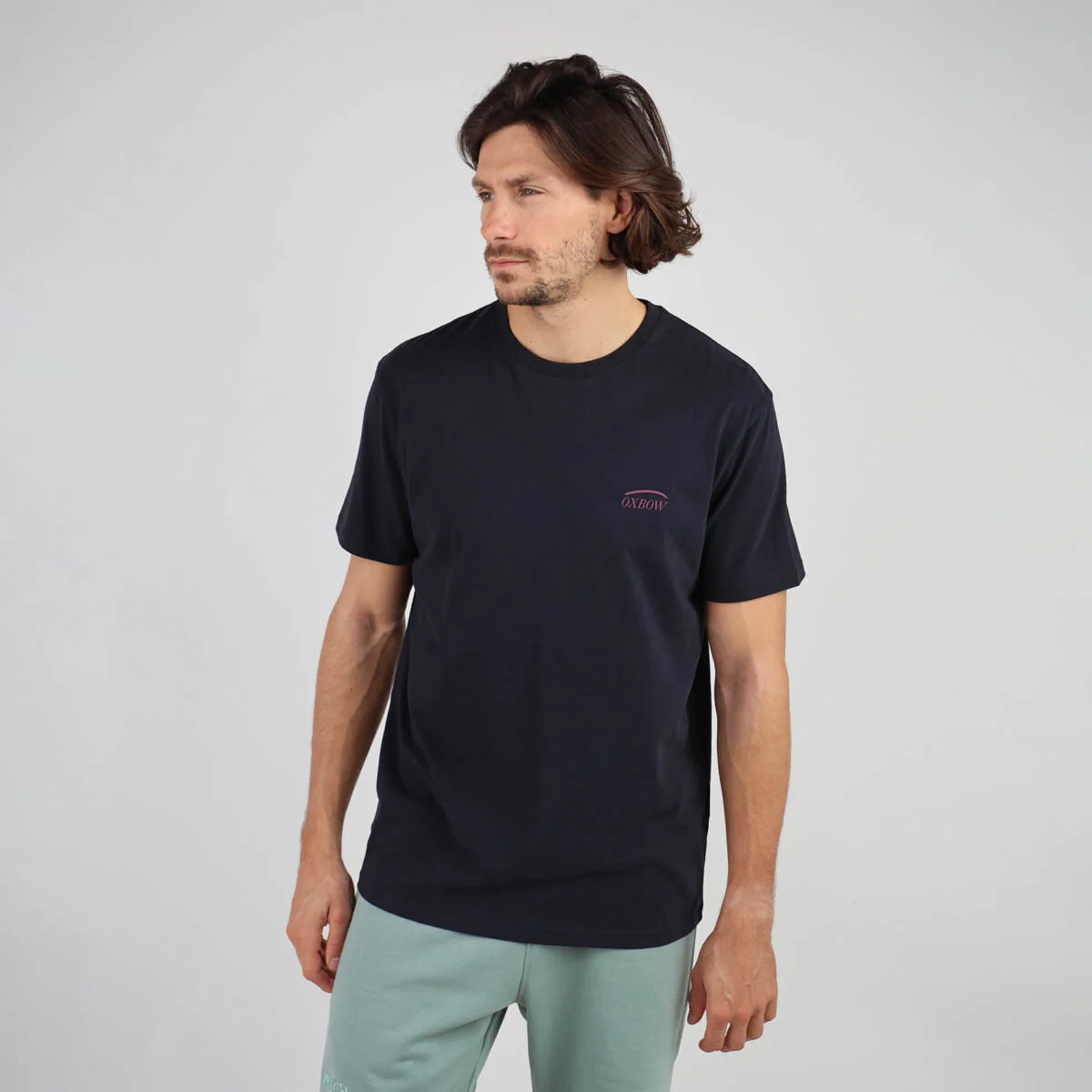 OXBOW Mens Tracua Short Sleeve Printed T Shirt - Image 5