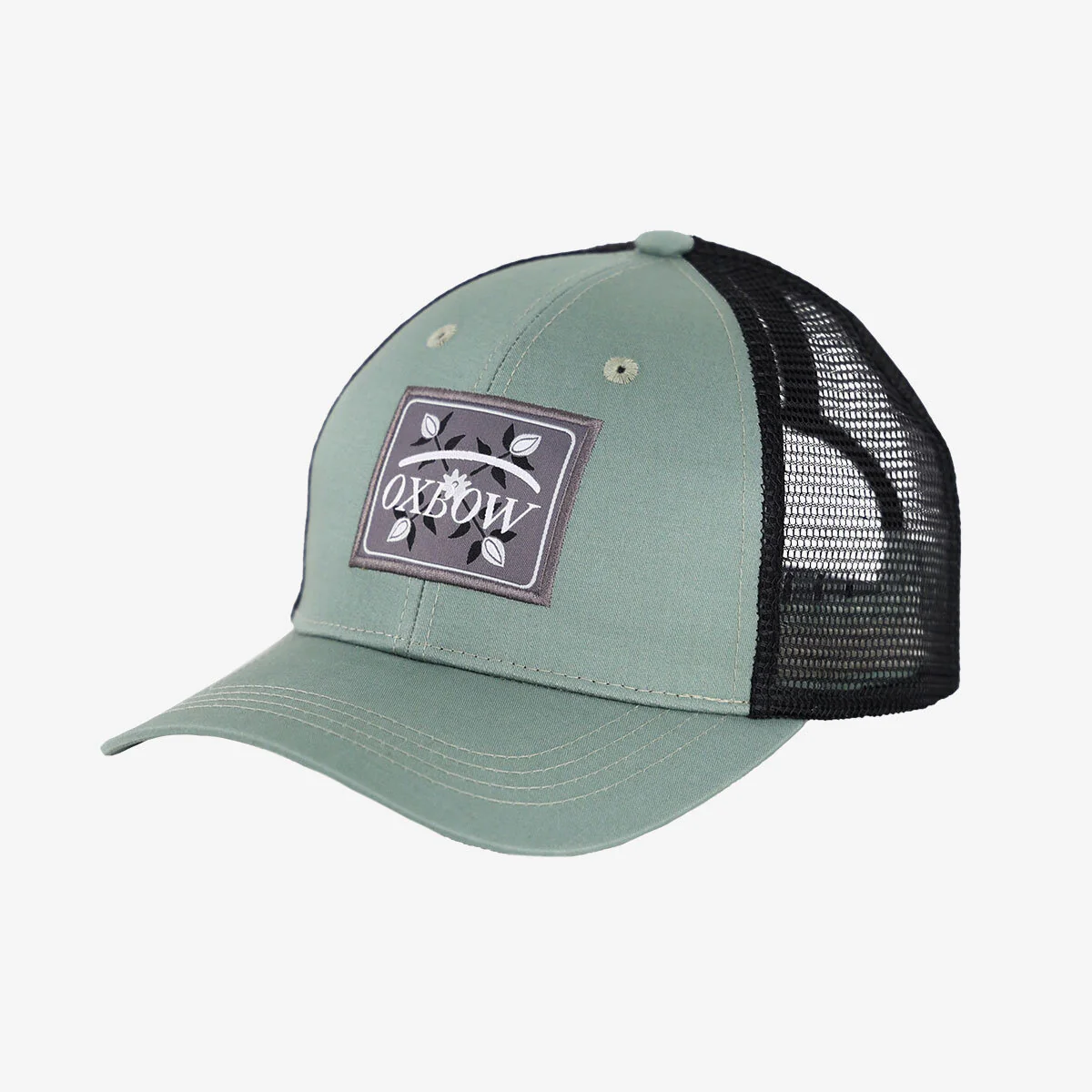 OXBOW Mens Womens Kepy Snapback Mesh Trucker Cap - Image 3