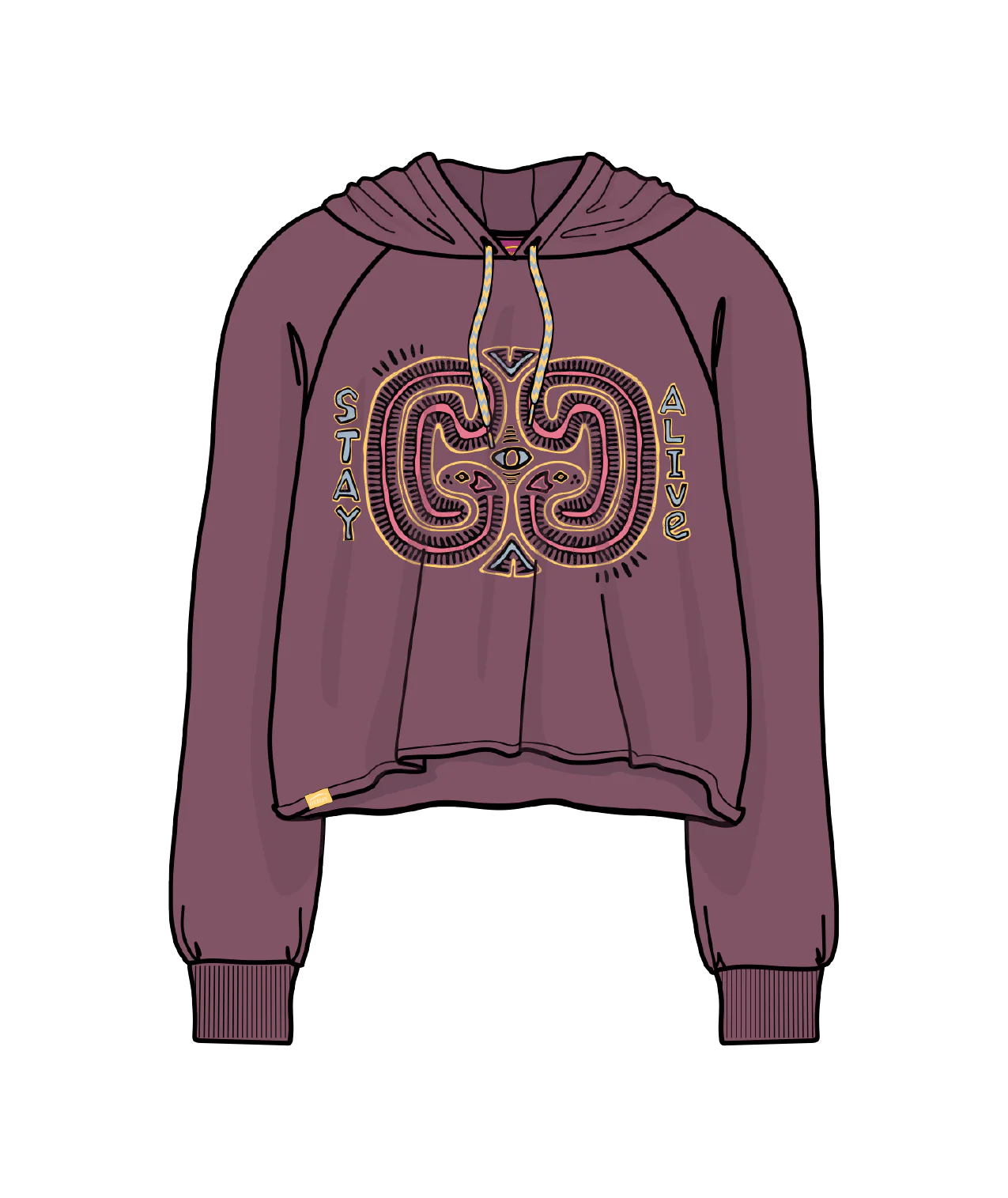 OXBOW Womens Sargas Printed Hoodie - Image 4