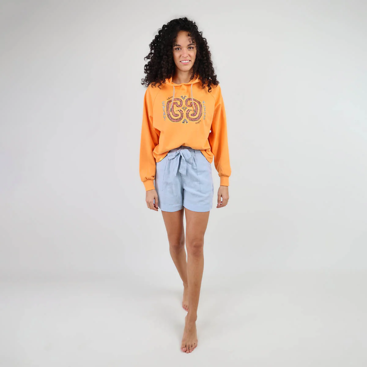 OXBOW Womens Sargas Printed Hoodie - Image 9