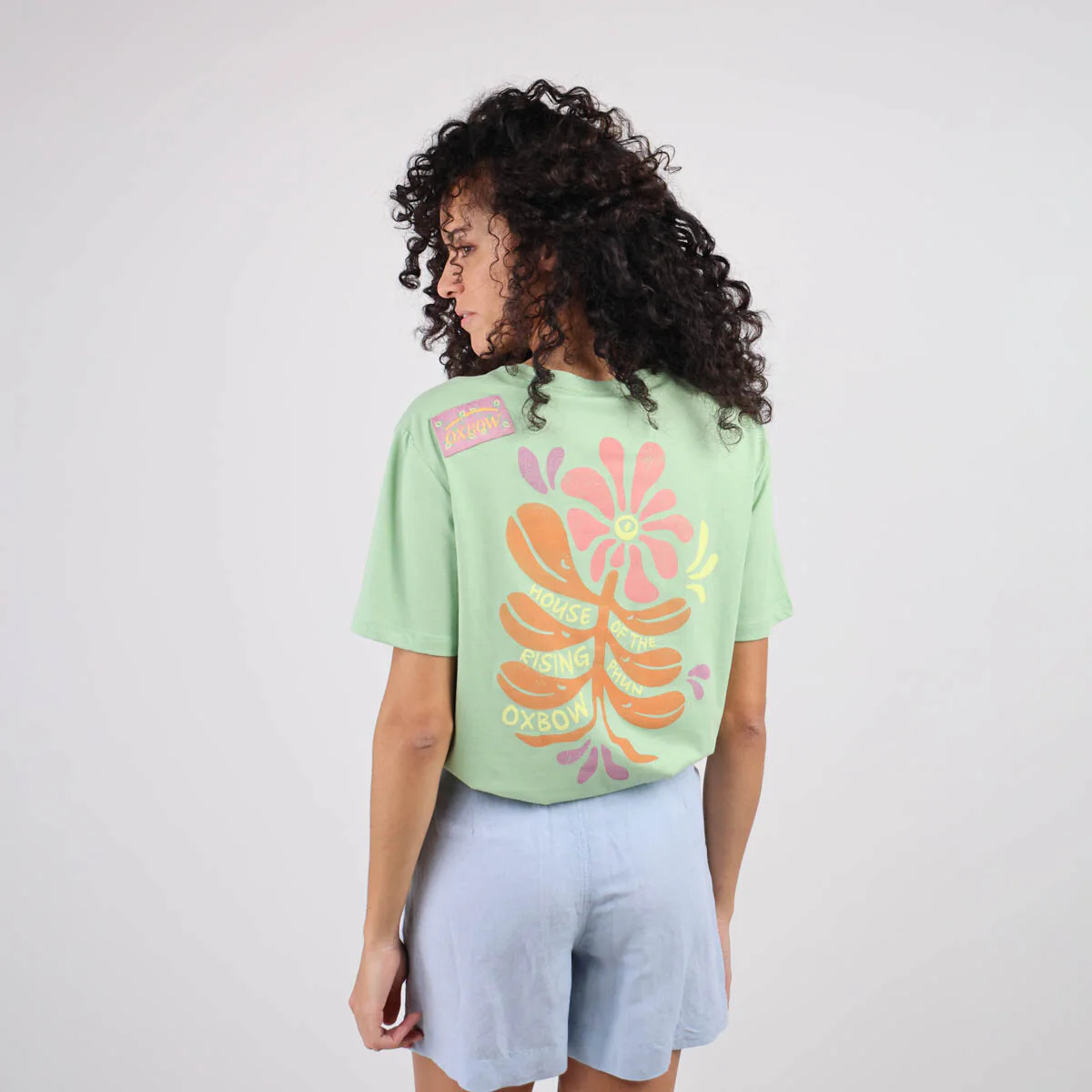 OXBOW Womens Tahcat Short Sleeve Printed T Shirt - Image 11