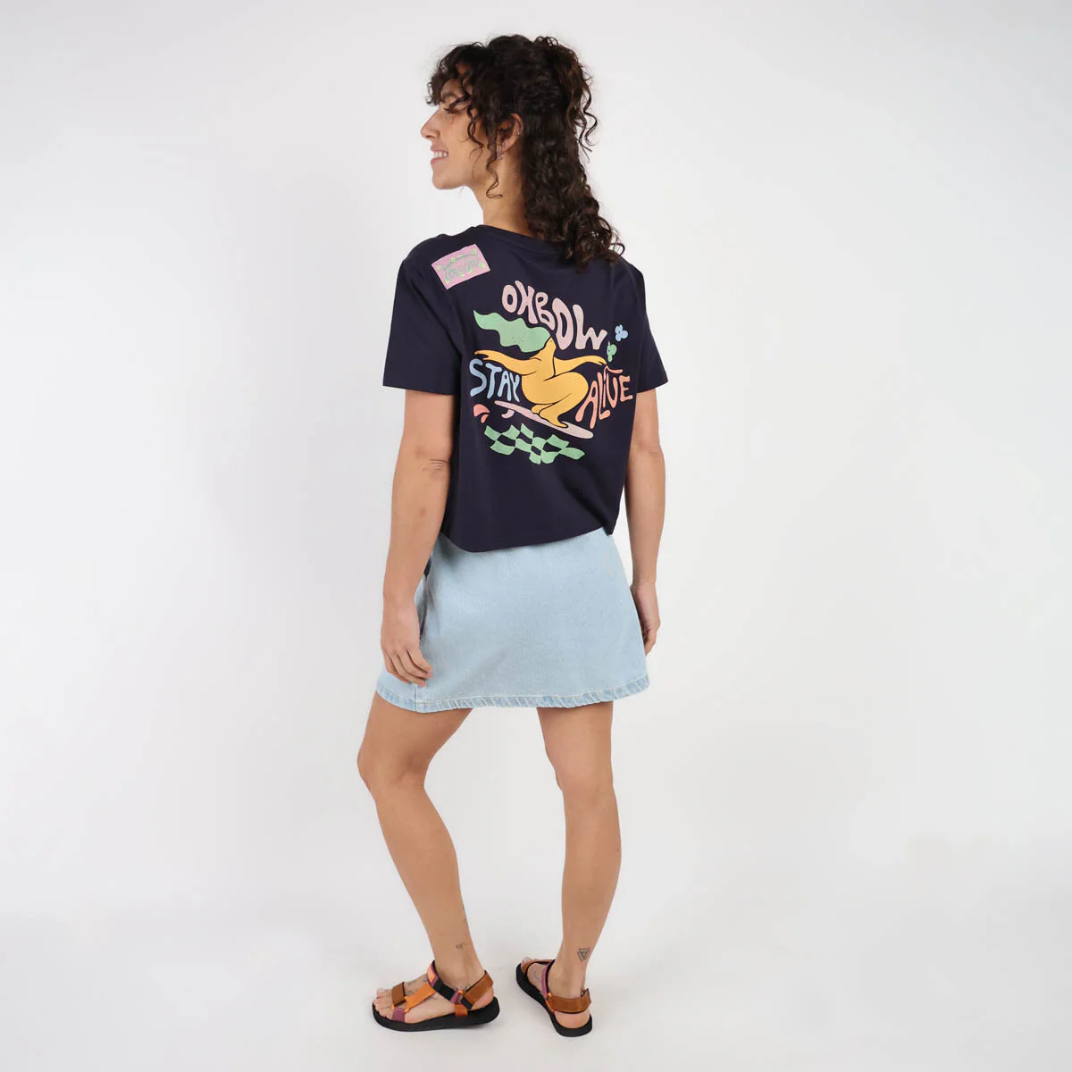 OXBOW Womens Tholulu Short Sleeve Printed T Shirt - Image 15