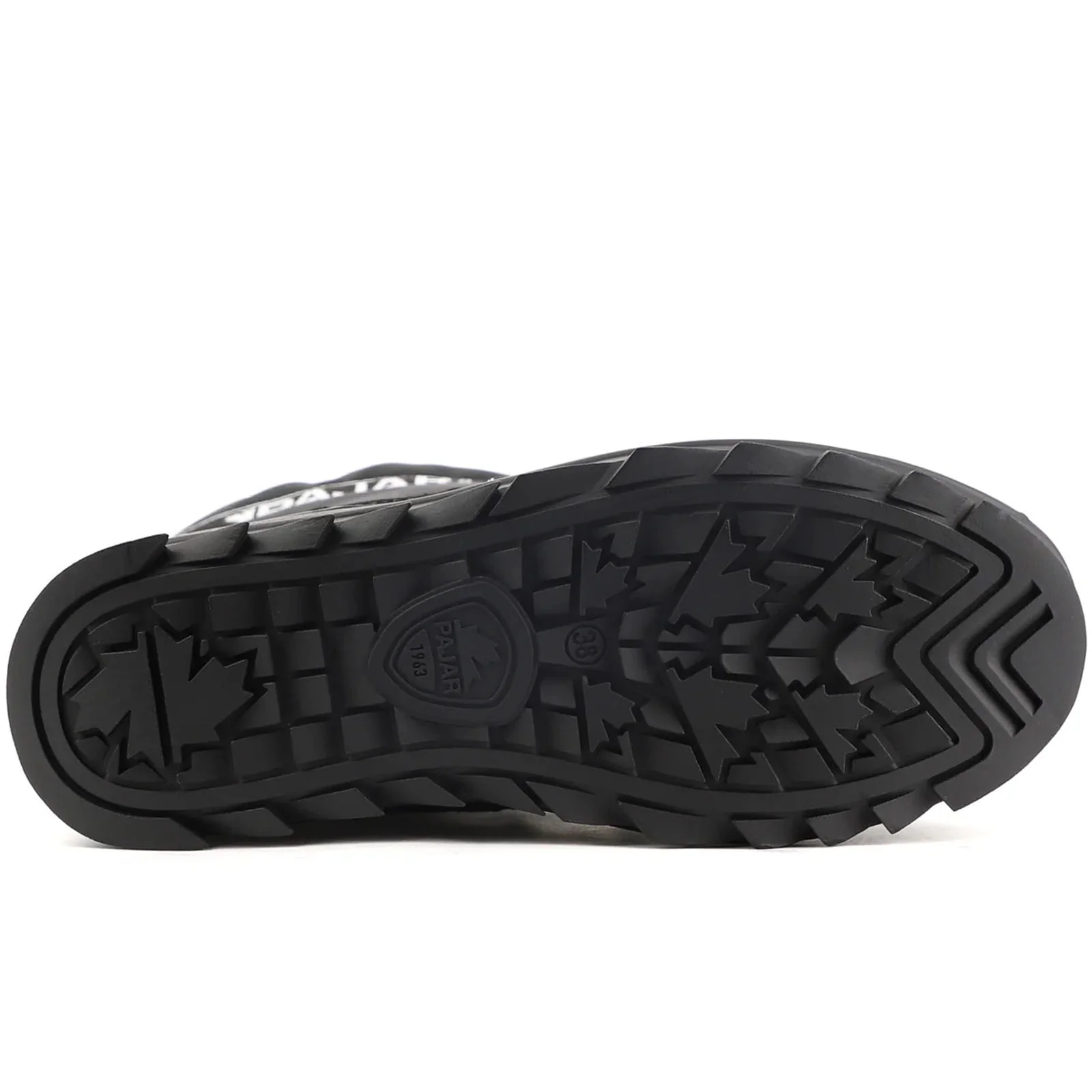 Pajar Womens Galaxy High Rise Waterproof Toboggan Snow Boots - Black - Image 3