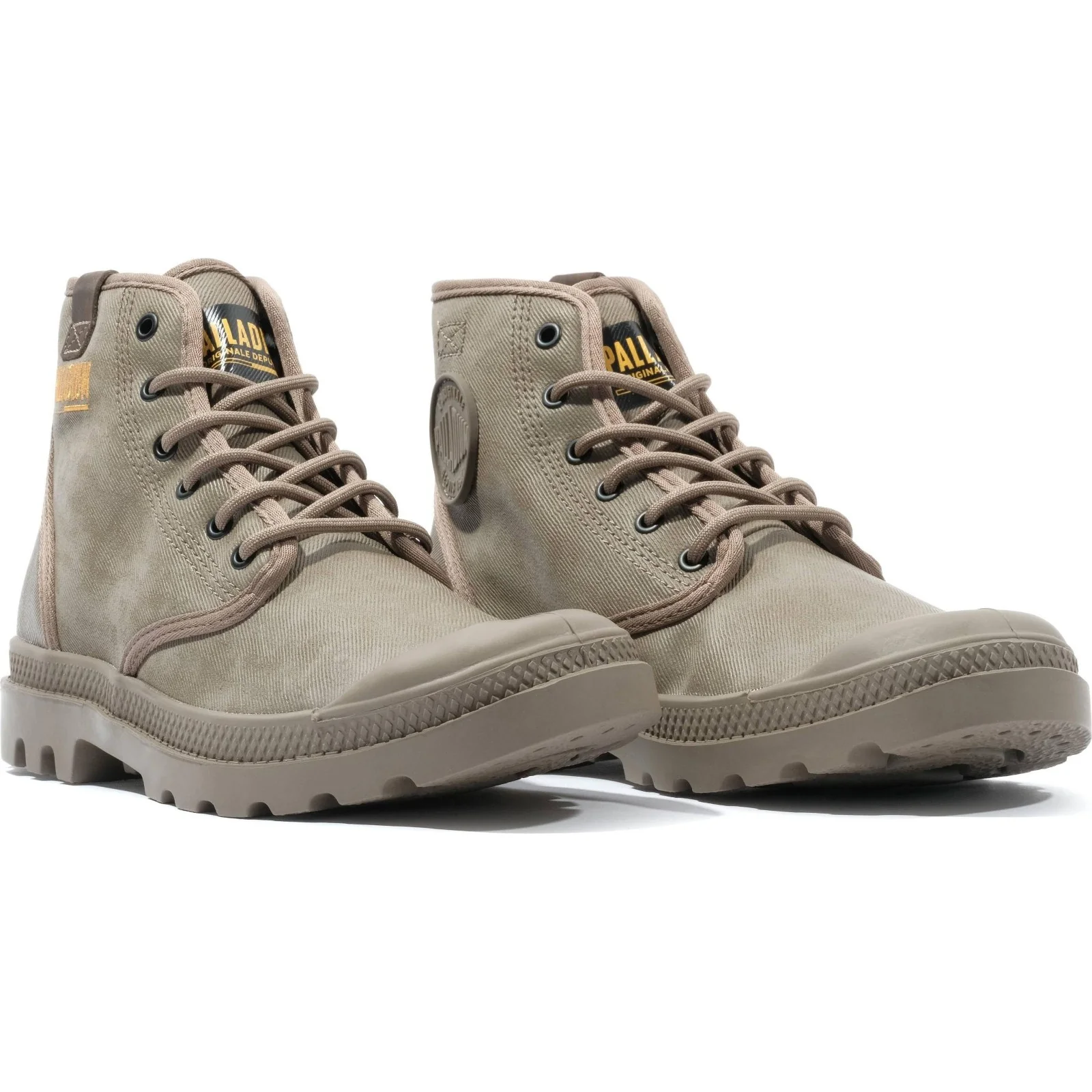 Palladium Mens Pampa Hi Coated High Rise Lace Up Boots - Image 21