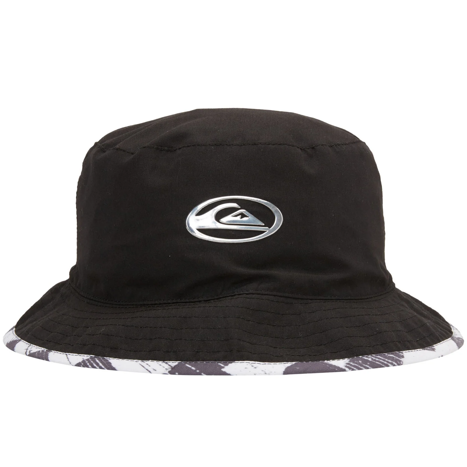 Quiksilver Boys Kids Flipped Out Summer Reversible Bucket Hat - Black/Black - Image 4