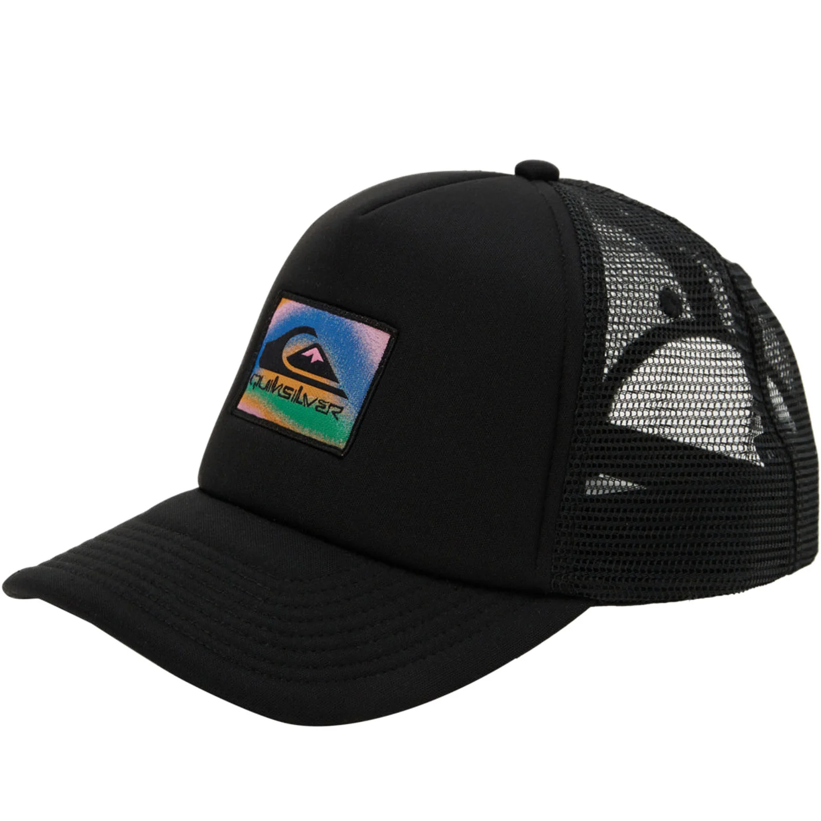Quiksilver Kids Sea Zephyr Mesh Trucker Cap - Black - 2-7 Yrs