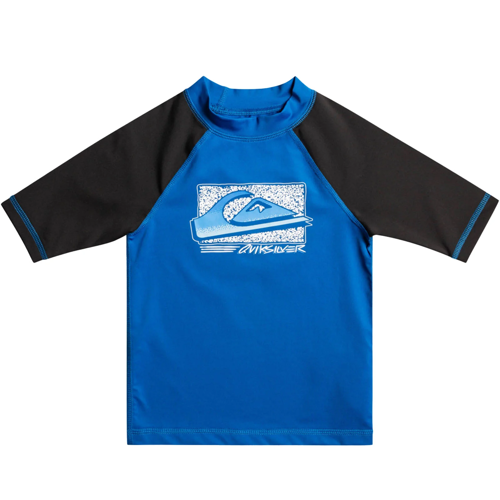 Quiksilver Kids Next Gen Short Sleeve UPF 50 Swim Rash Vest - Image 2