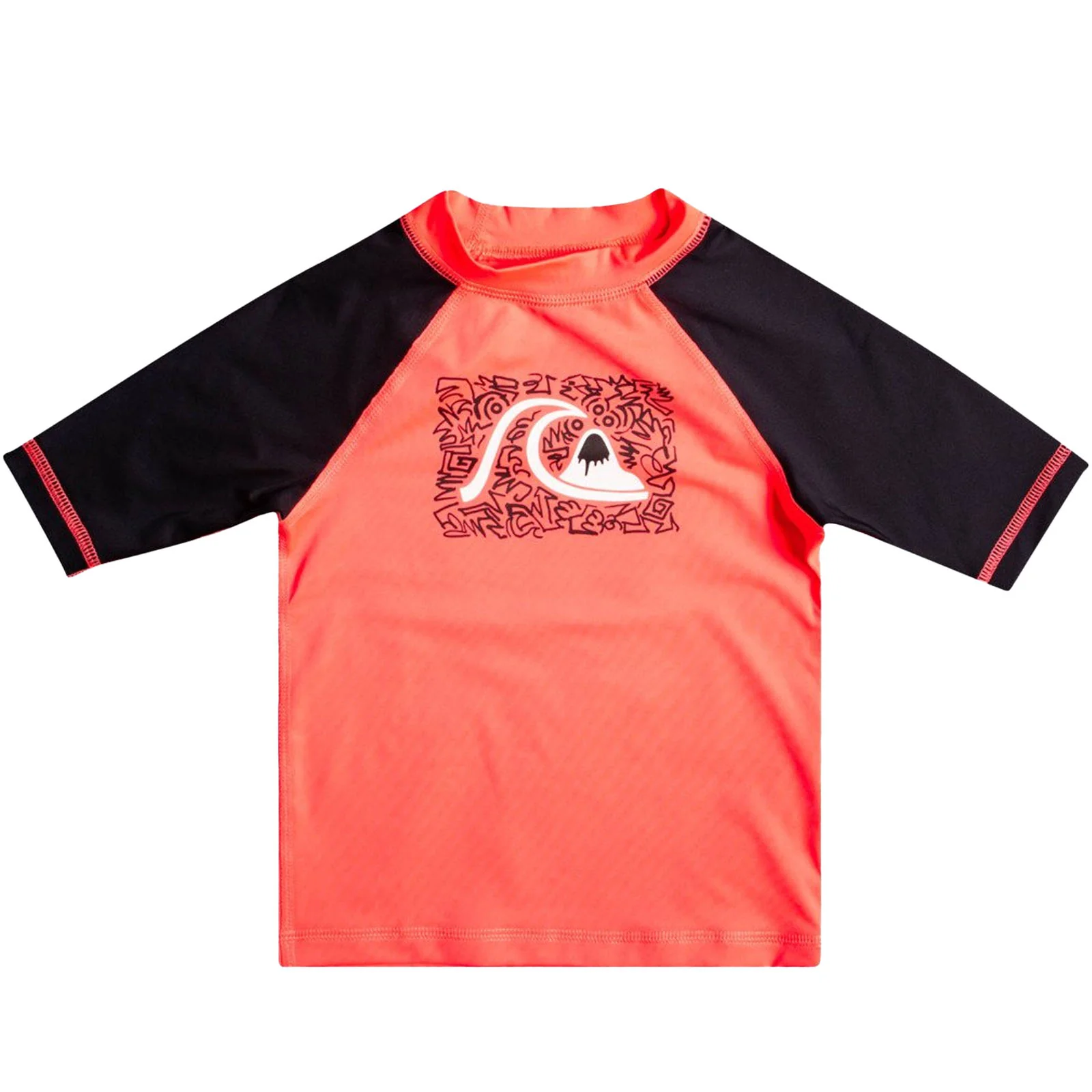 Quiksilver Kids Next Gen Short Sleeve UPF 50 Swim Rash Vest - Image 3