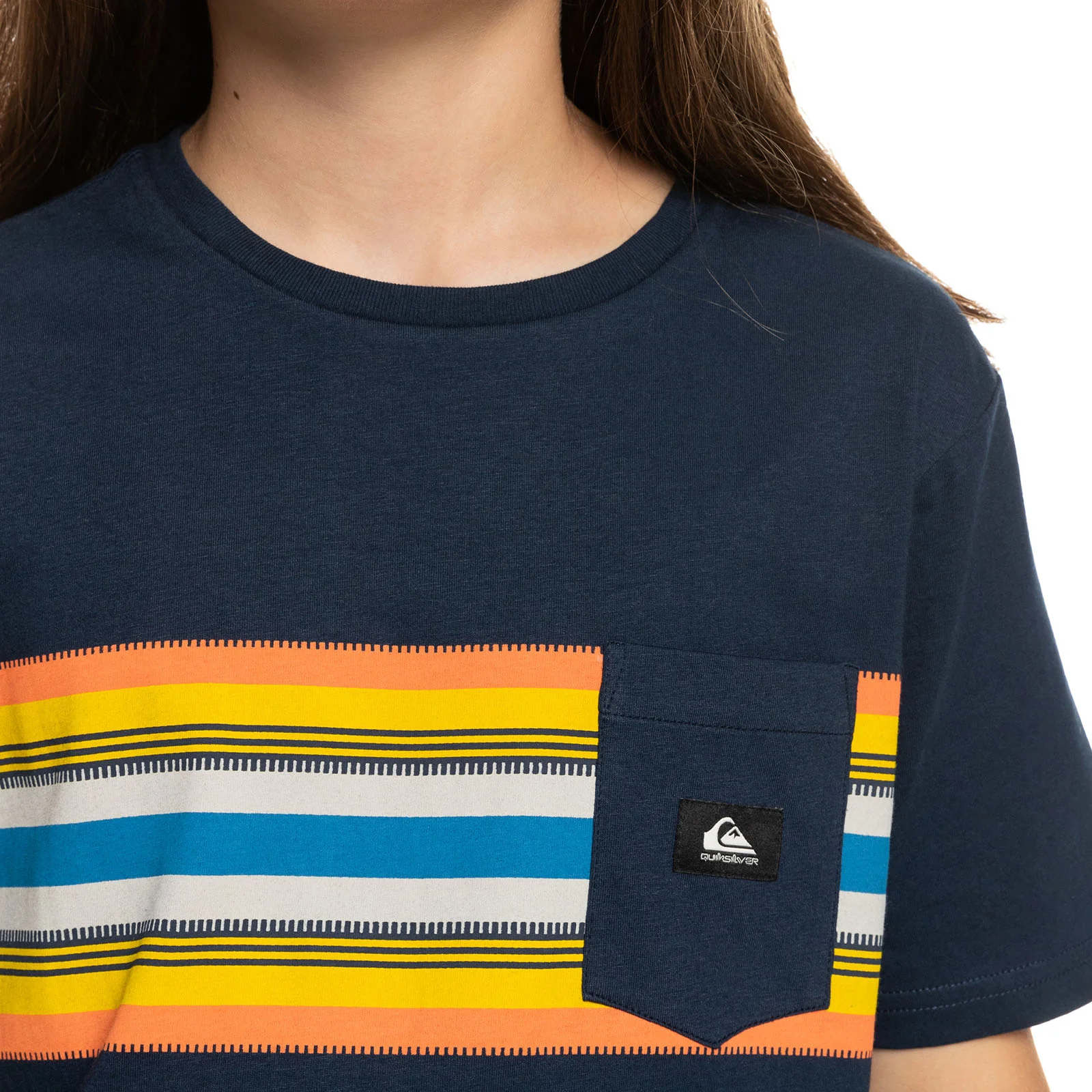 Quiksilver Kids Surfadelica Stripe Crew Neck T-Shirt - Image 8
