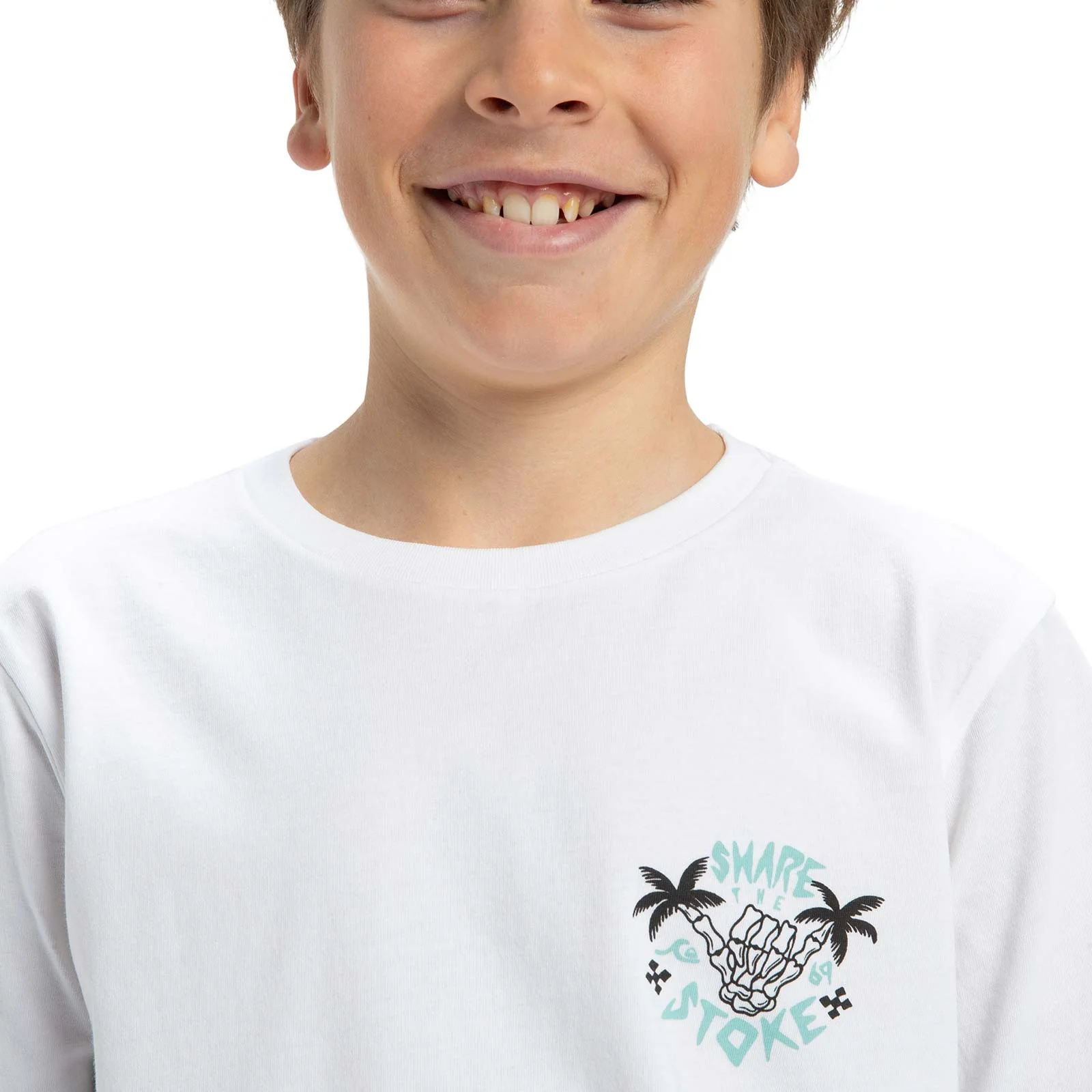 Quiksilver Kids Ev Share The Stoke Short Sleeve T-Shirt - Image 4