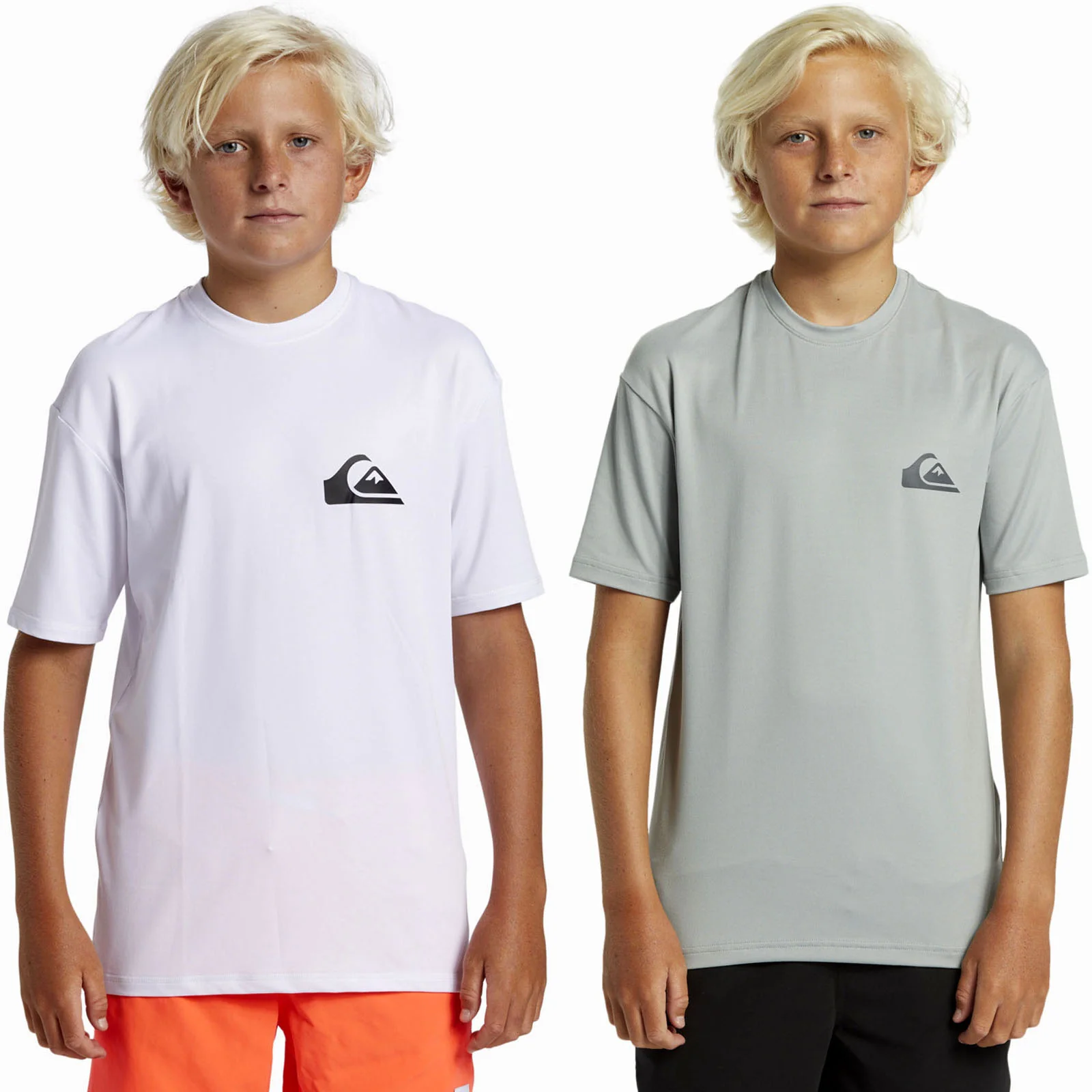 Quiksilver Kids Everyday Short Sleeve UPF 50 Rash Vest