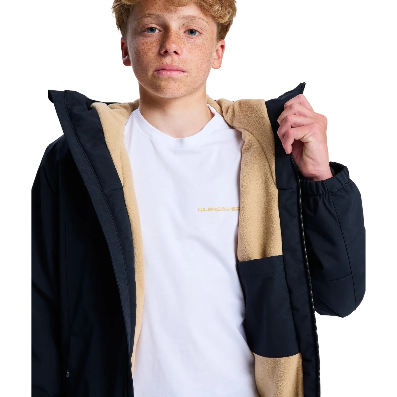 Quiksilver Kids Overcast Warm Waterproof Jacket - Image 4