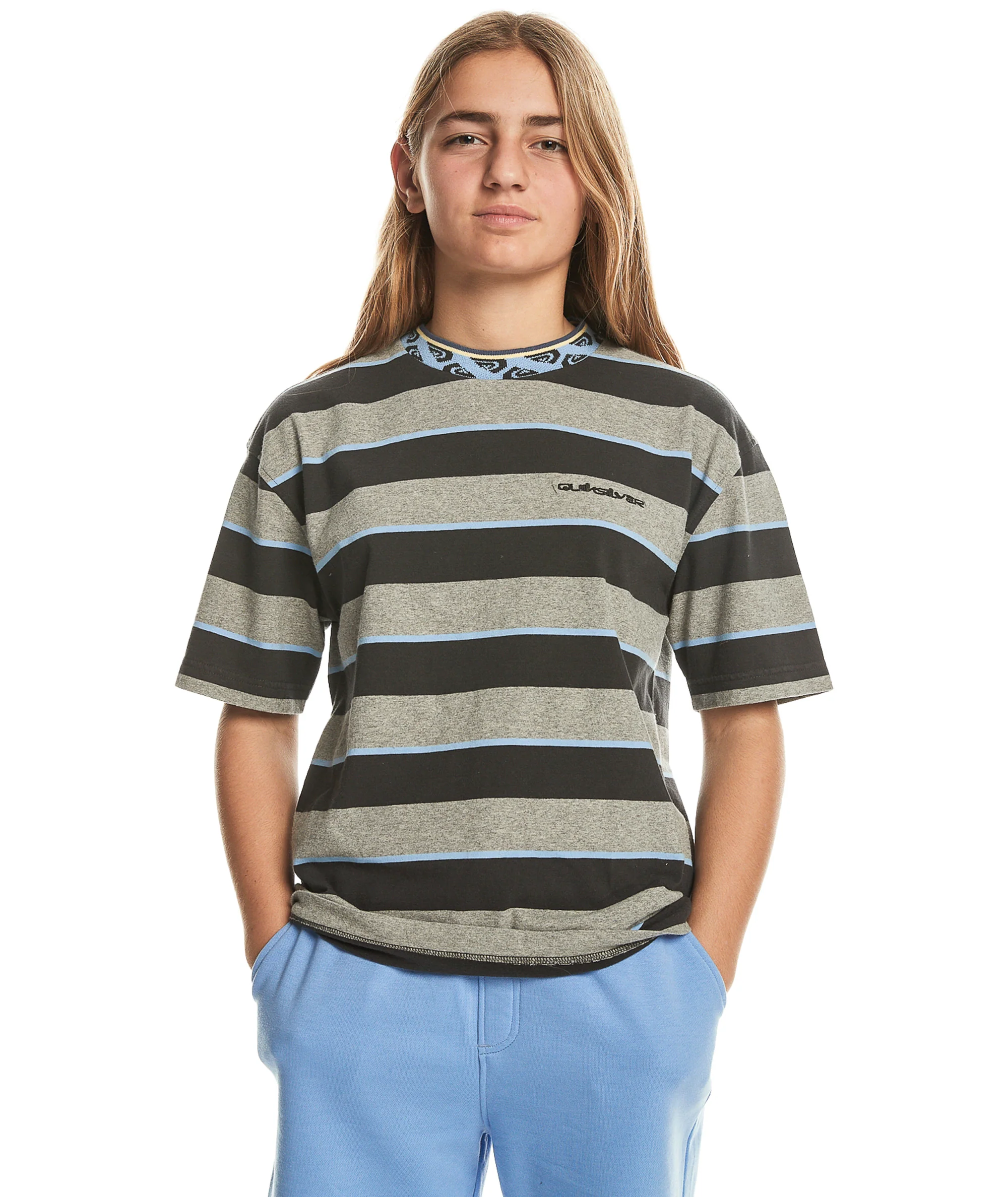 Quiksilver Kids Stripe Short Sleeve T-Shirt - Image 3