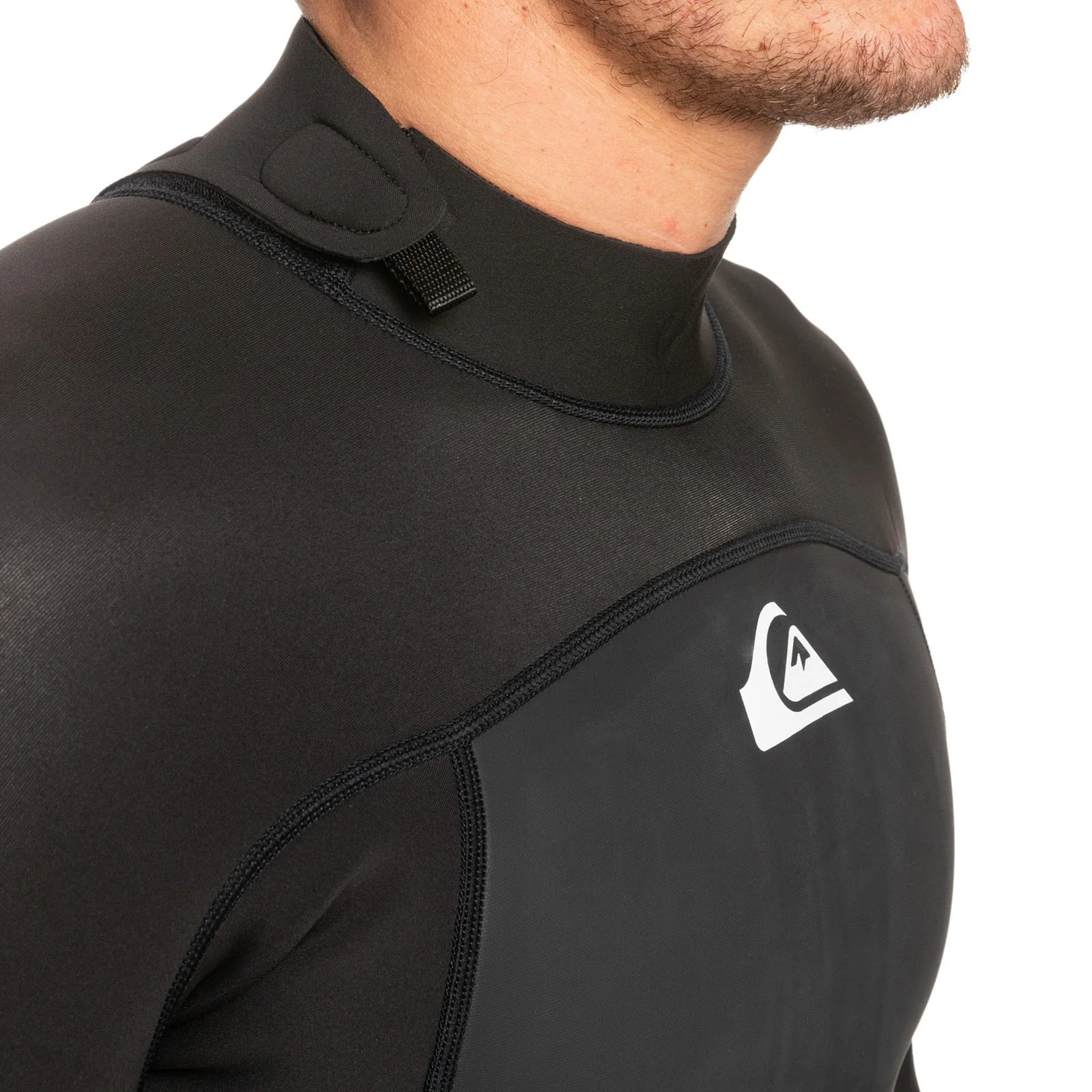 Quiksilver Mens 2/2mm Prologue Long Sleeve Back Zip Wetsuit - Black - Image 7