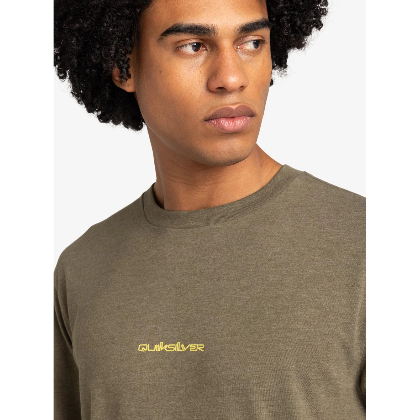 Quiksilver Mens Abstract Nature Graphic T-Shirt - Image 4