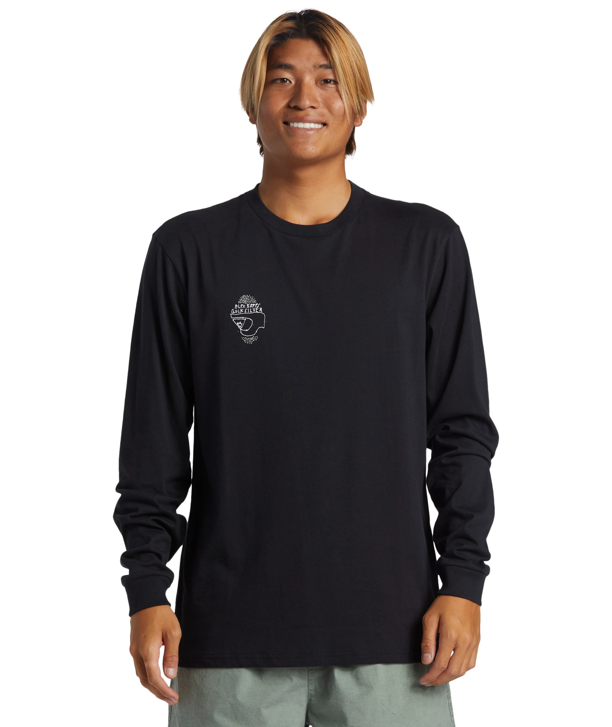 Quiksilver Mens Alex Kopps Can Graphic Print Long Sleeve T-Shirt - Image 10