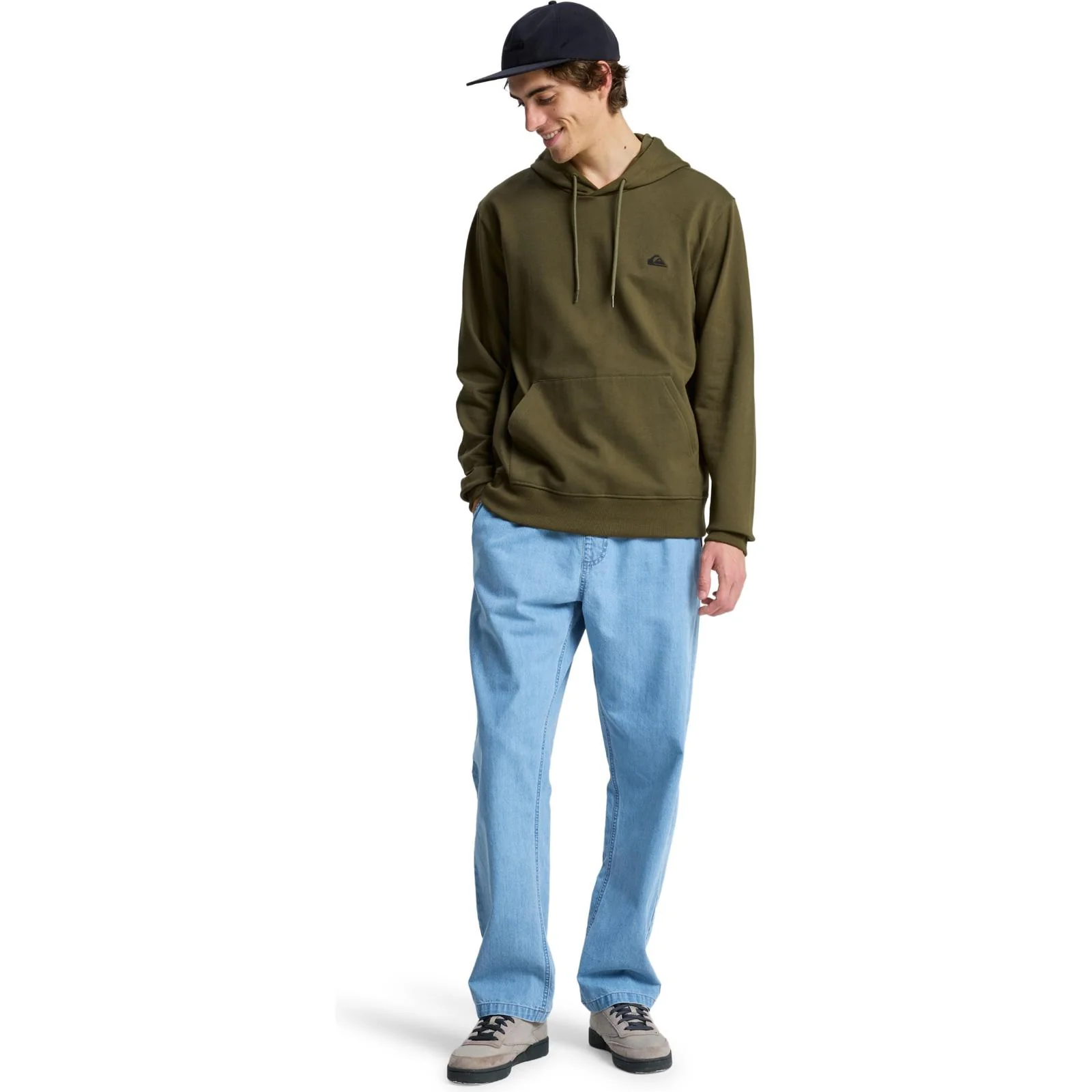 Quiksilver Mens Apog Heritage Pullover Hoodie - Image 44