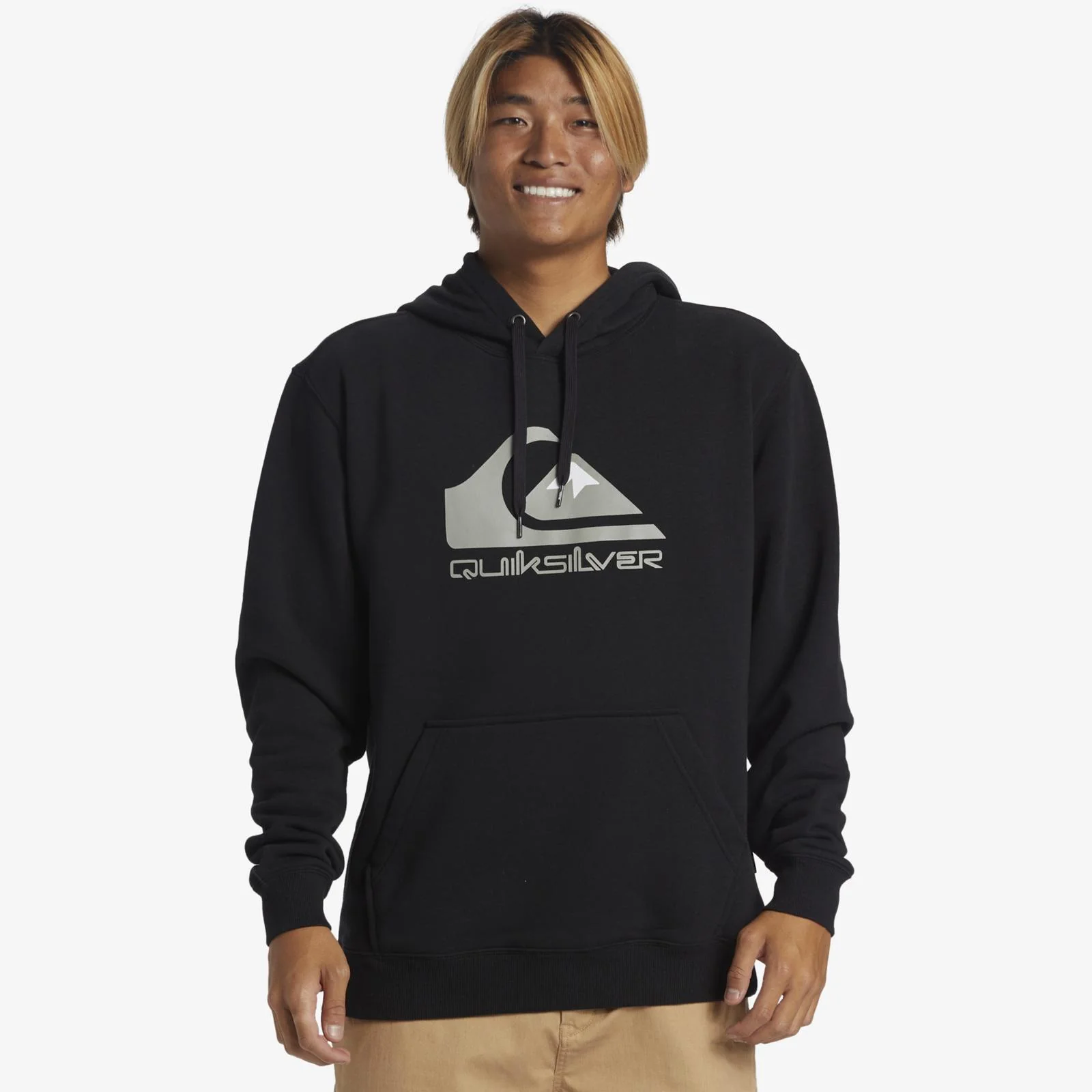 Quiksilver Mens Big Logo Hoodie Pullover - Image 5