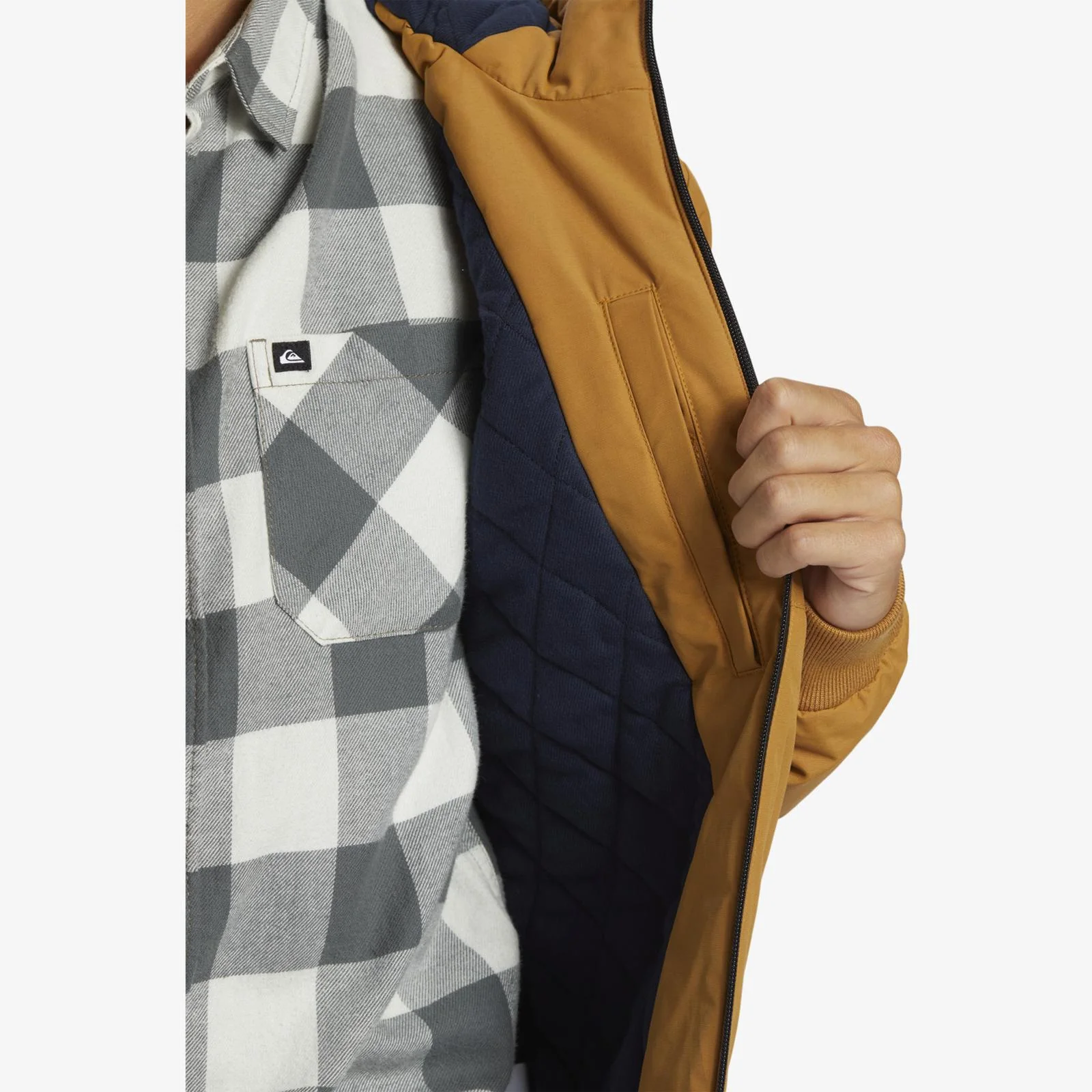 Quiksilver Mens Brooks 5K Waterproof Jacket - Image 5