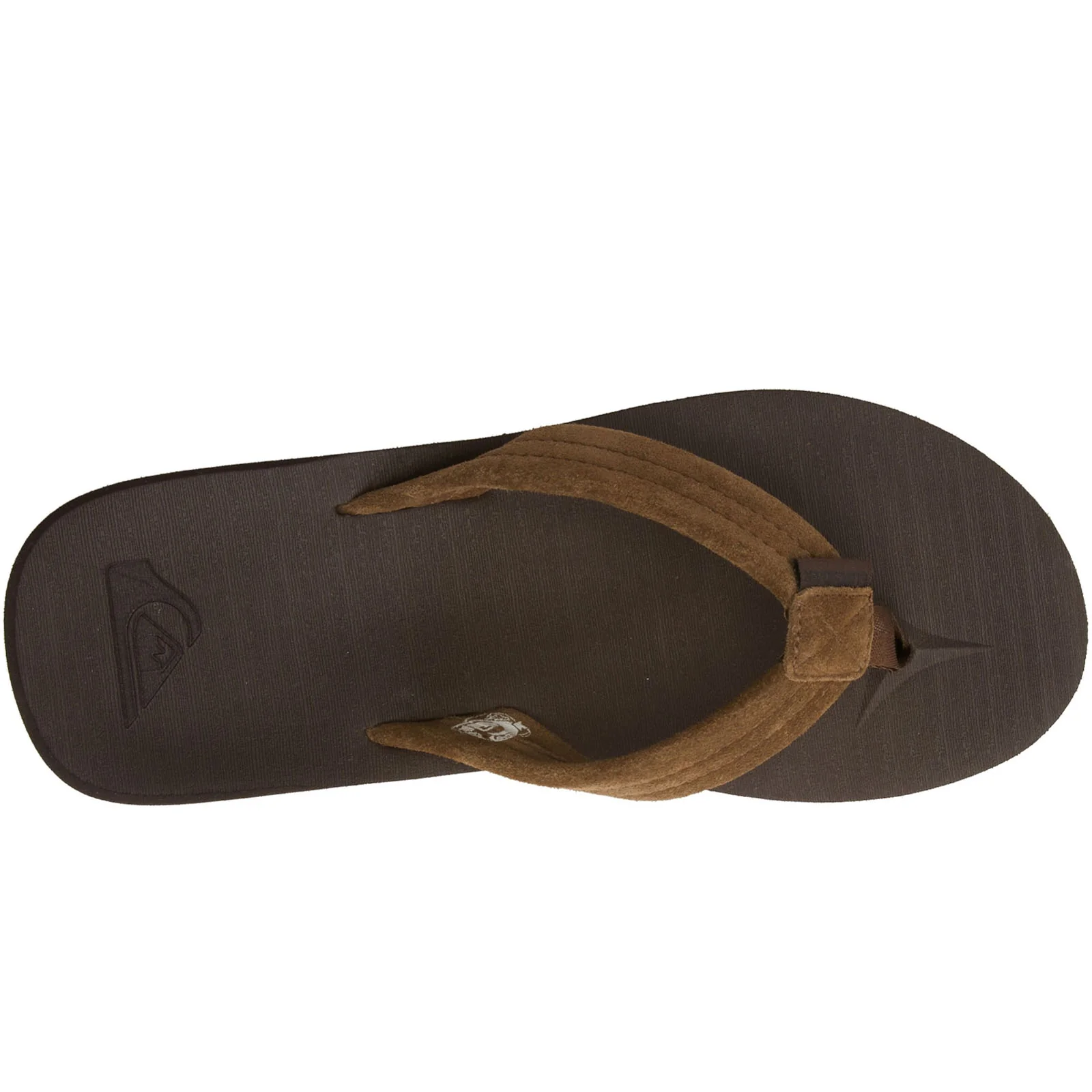 Quiksilver Mens Carver Suede Flip Flops - Image 3