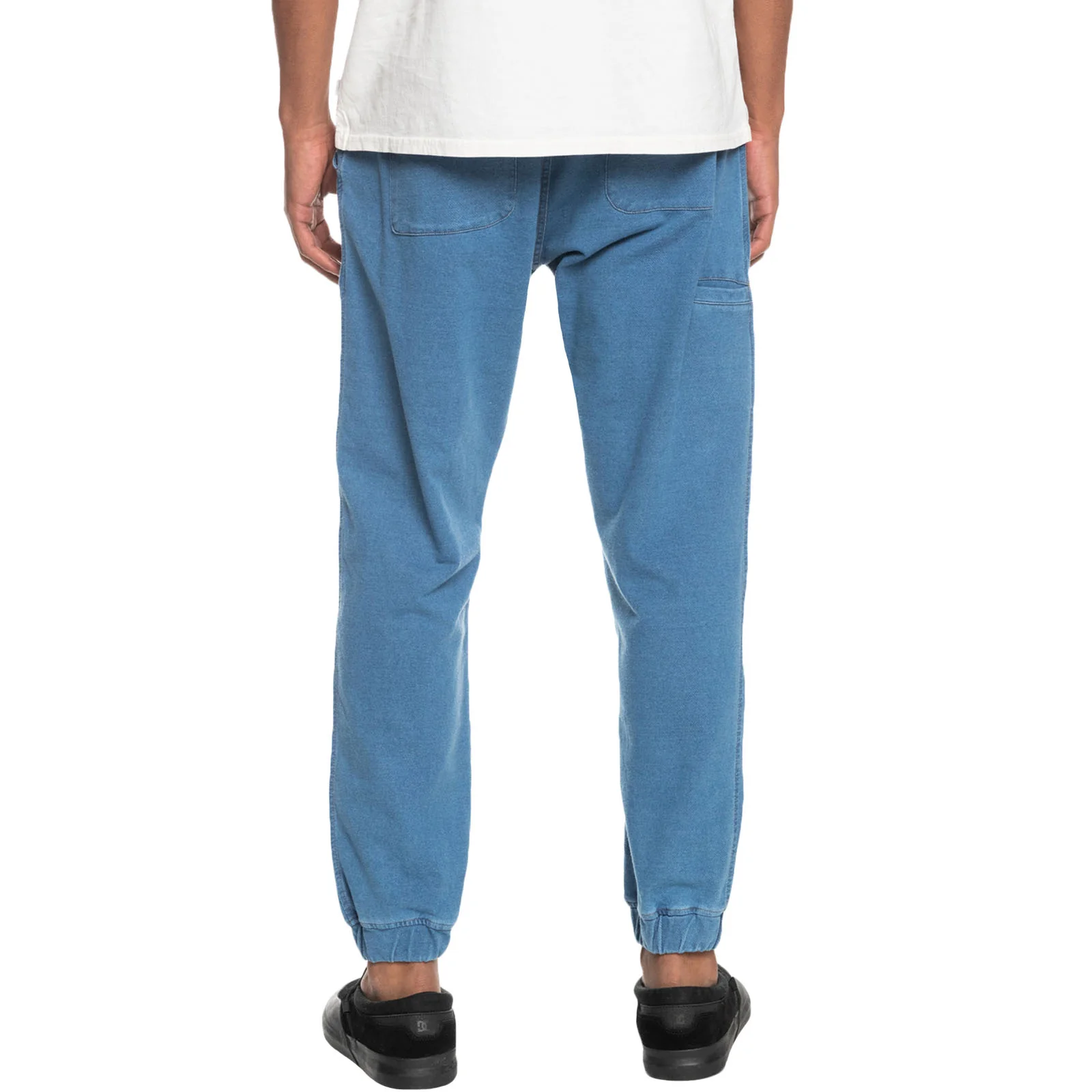 Quiksilver Mens Casual Waist Denim Tracksuit Bottoms - Insignia Blue - Image 2