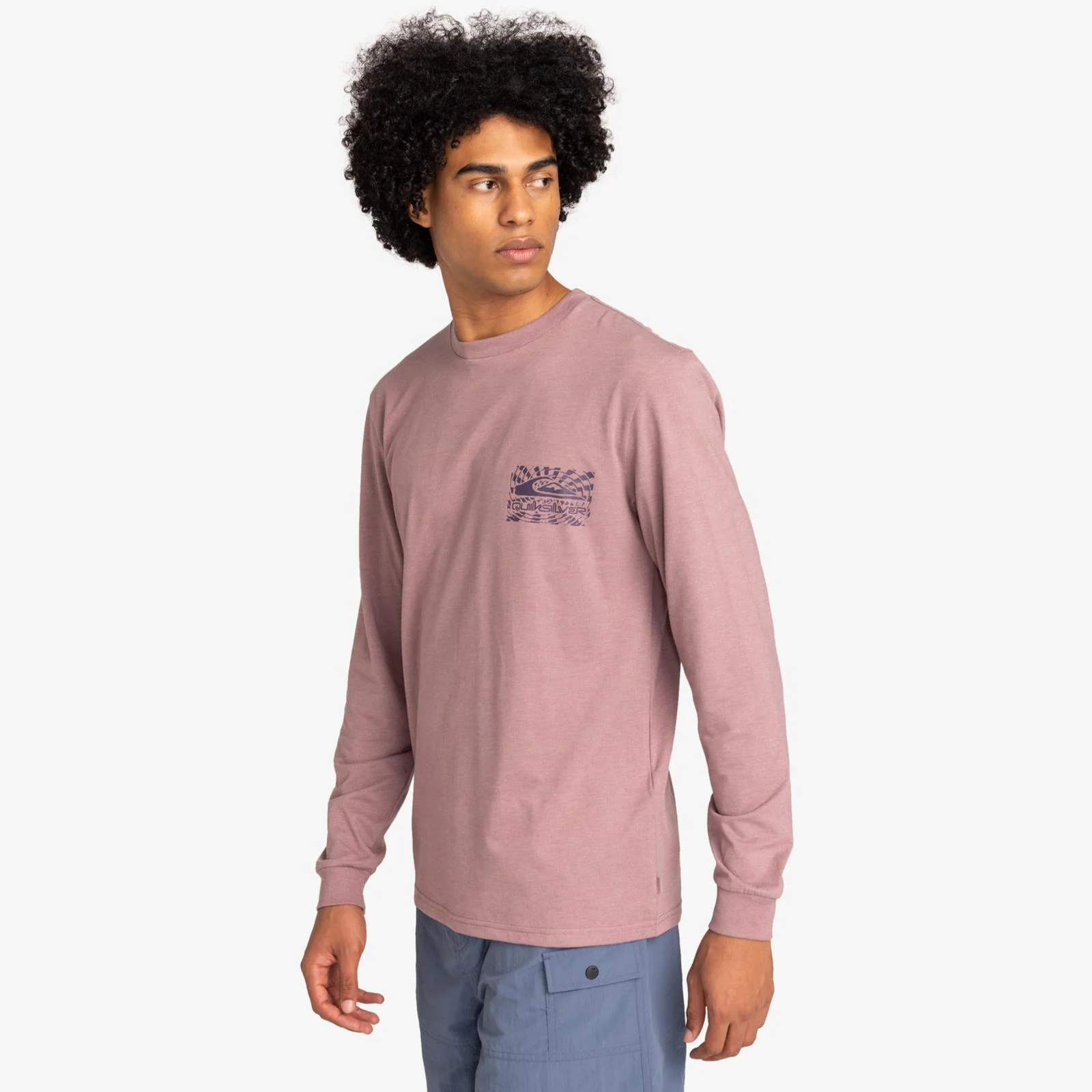 Quiksilver Mens Checker Mountain Pullover T-Shirt - Image 11