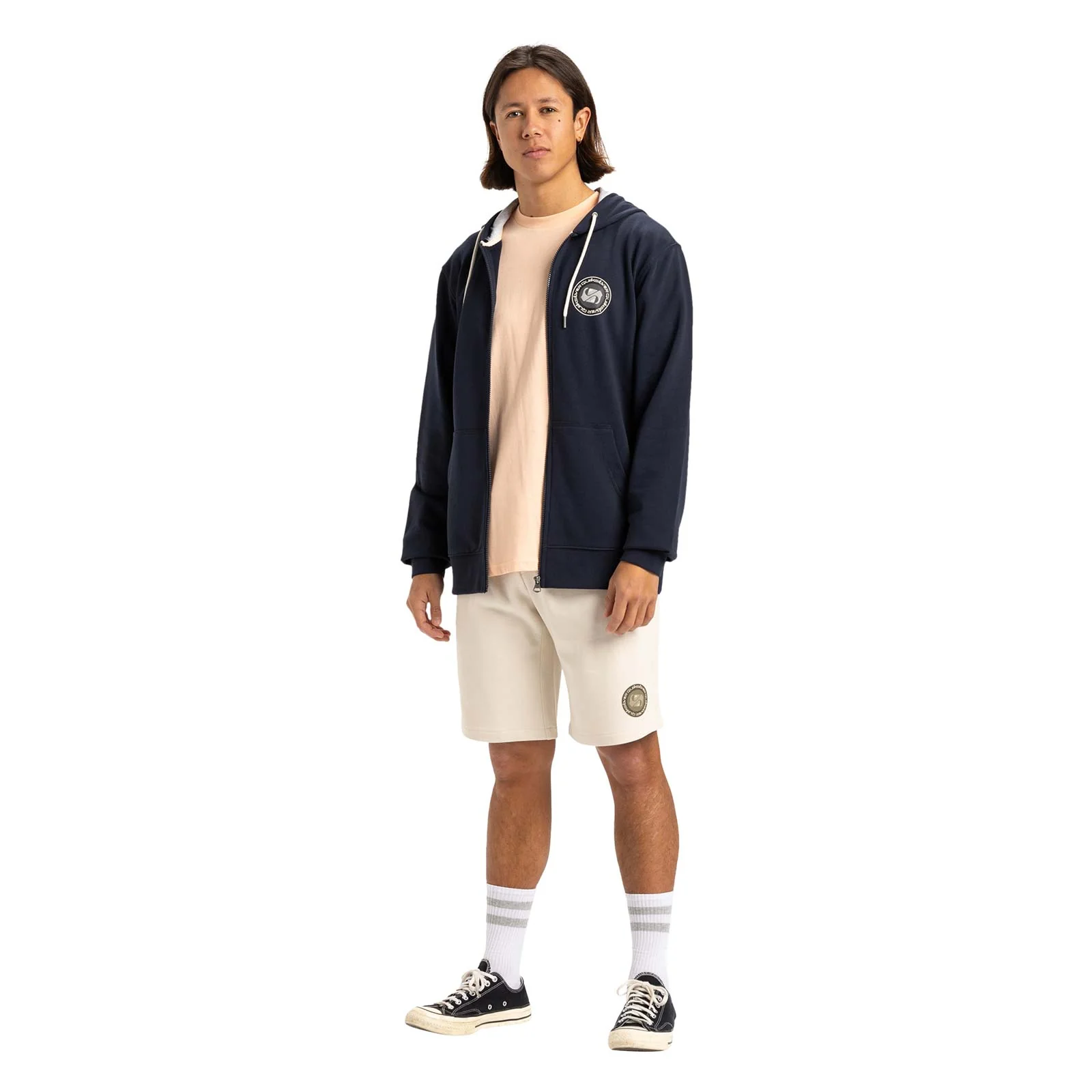 Quiksilver Mens Circle Back Full Zip Hoodie - Image 4
