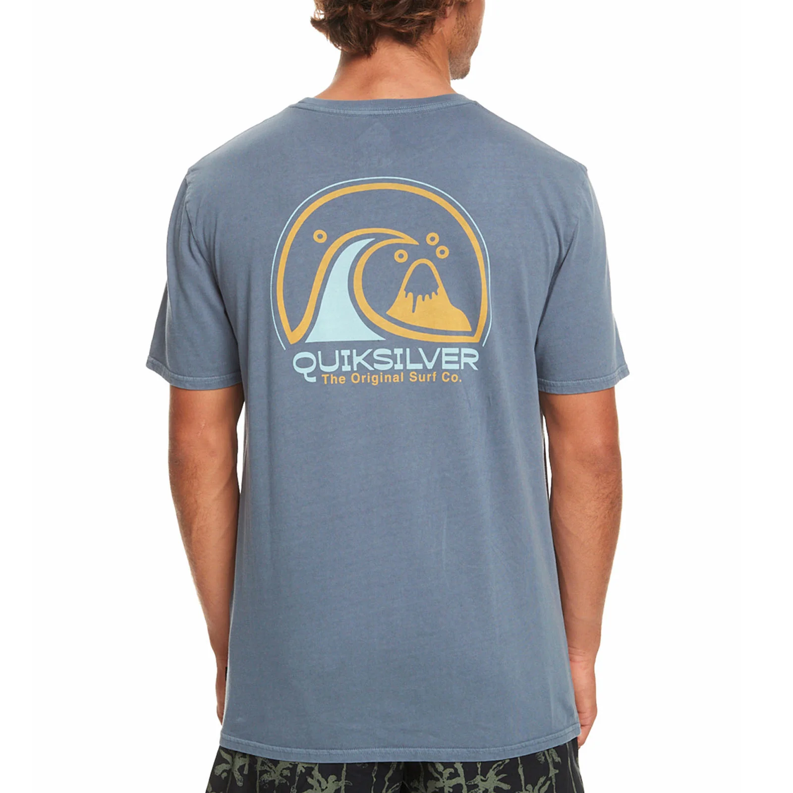 Quiksilver Mens Clean Circle Short Sleeve Cotton T-Shirt - Image 2