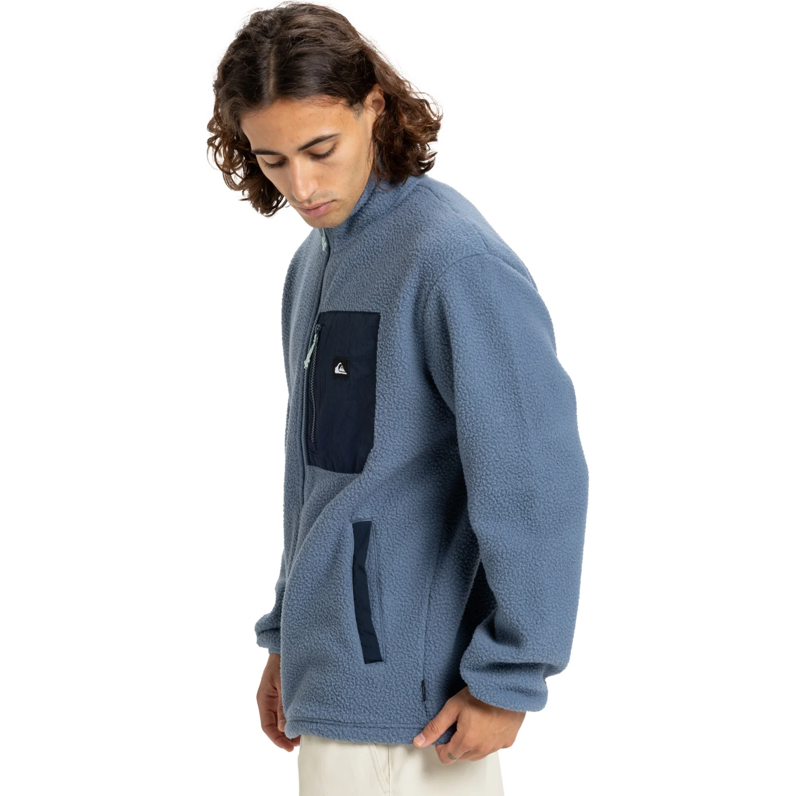 Quiksilver Mens Clean Coast Breathable Full Zip Fleece - Image 6
