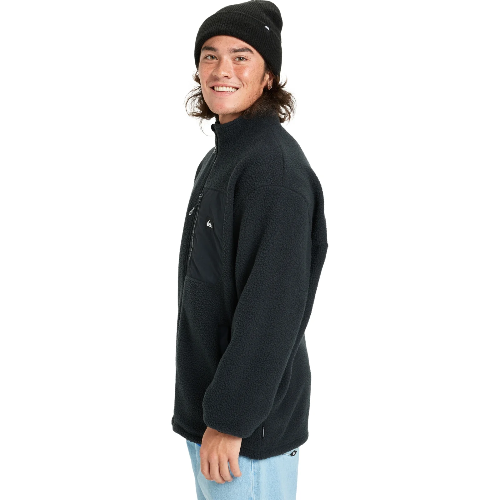 Quiksilver Mens Clean Coast Breathable Full Zip Fleece - Image 8