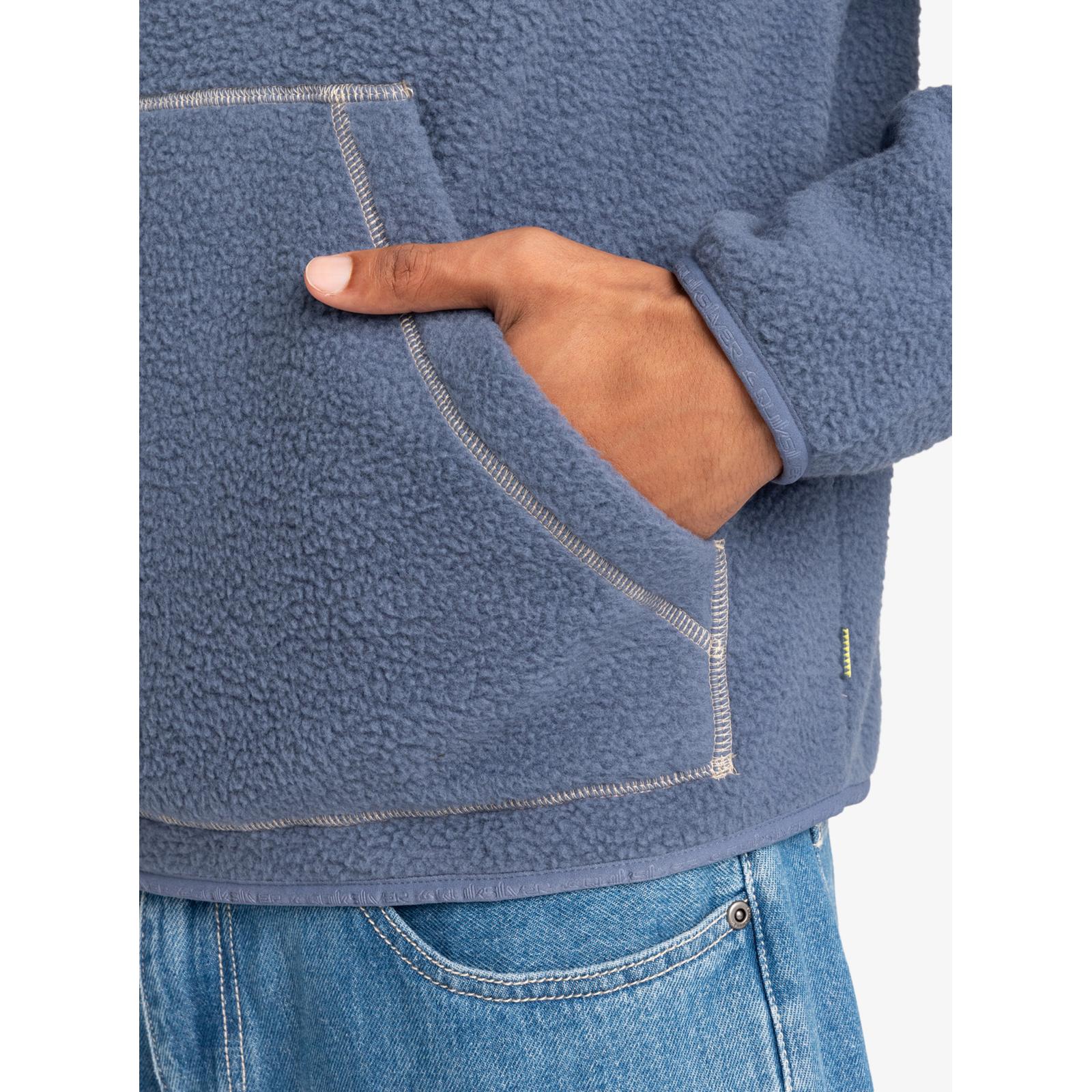 Quiksilver Mens Clean Coast Half Zip Sweatshirt - Image 5