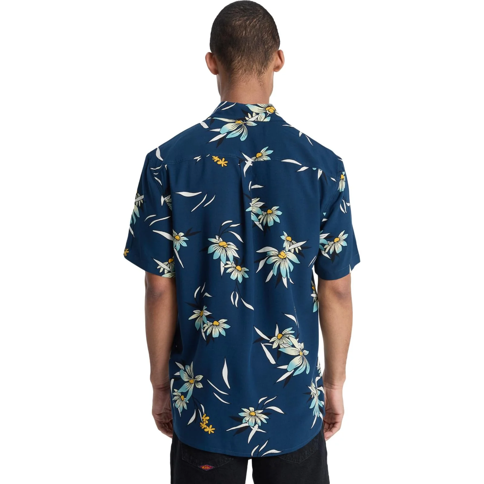 Quiksilver Mens Coastal Floral Short Sleeve Shirt - Image 7
